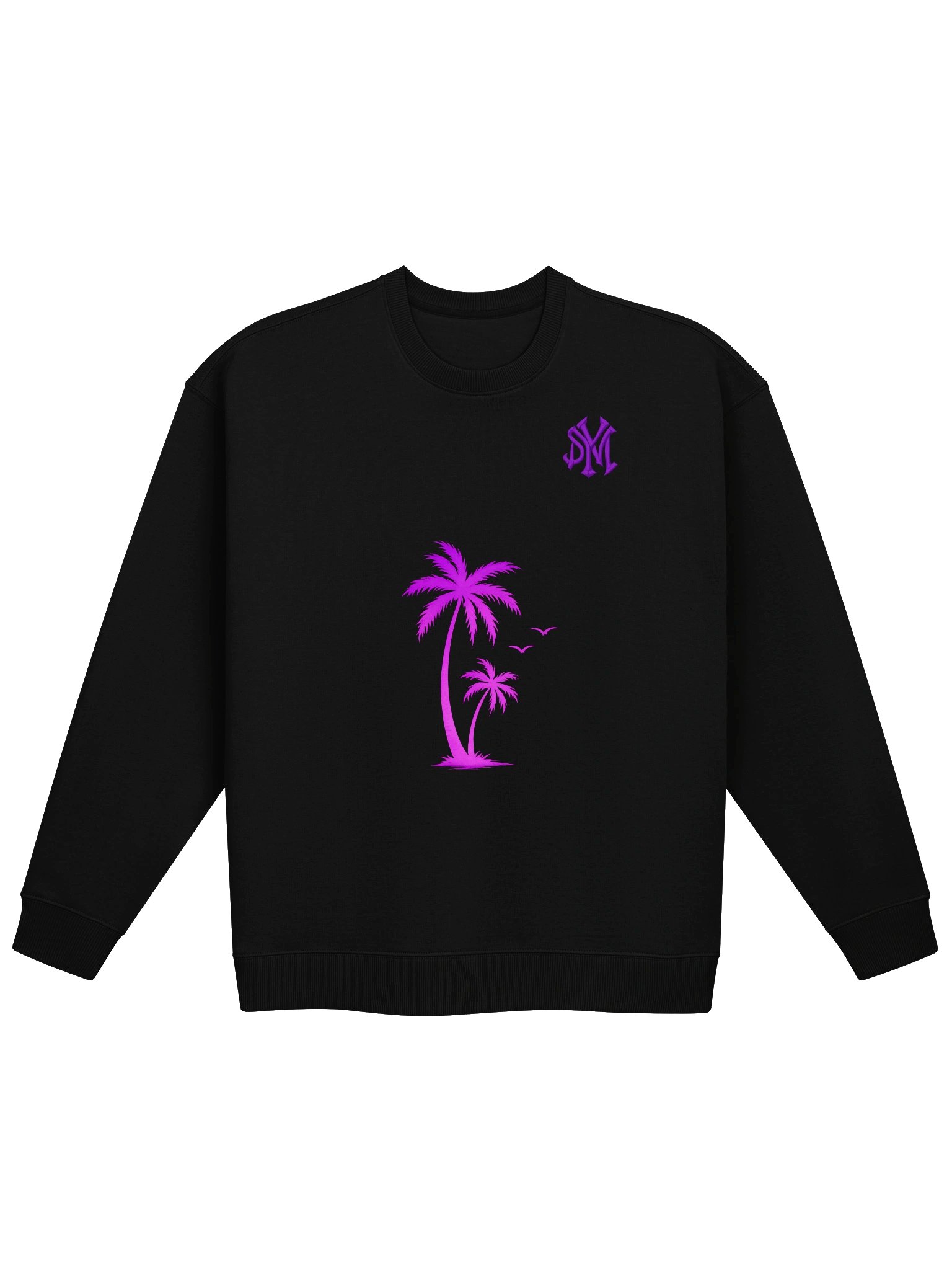 SM Neon Palms Signature Crewneck Sweatshirt product image (1)