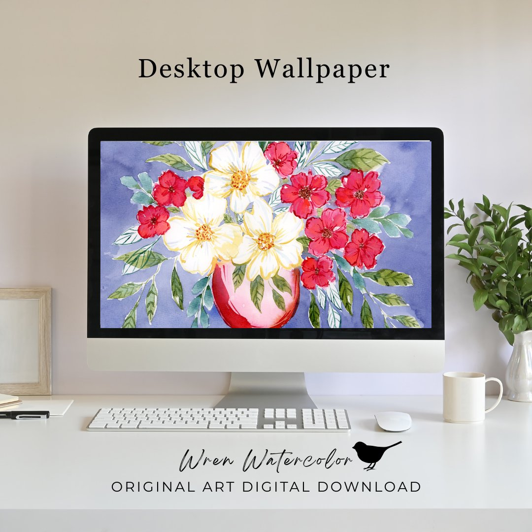 Periwinkle Digital Wallpaper Bundle product image (5)