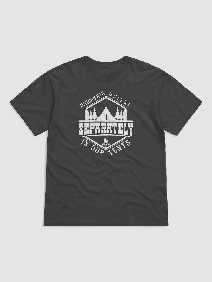 Funny sarcastic camping introvert dark T-shirt product image (14)