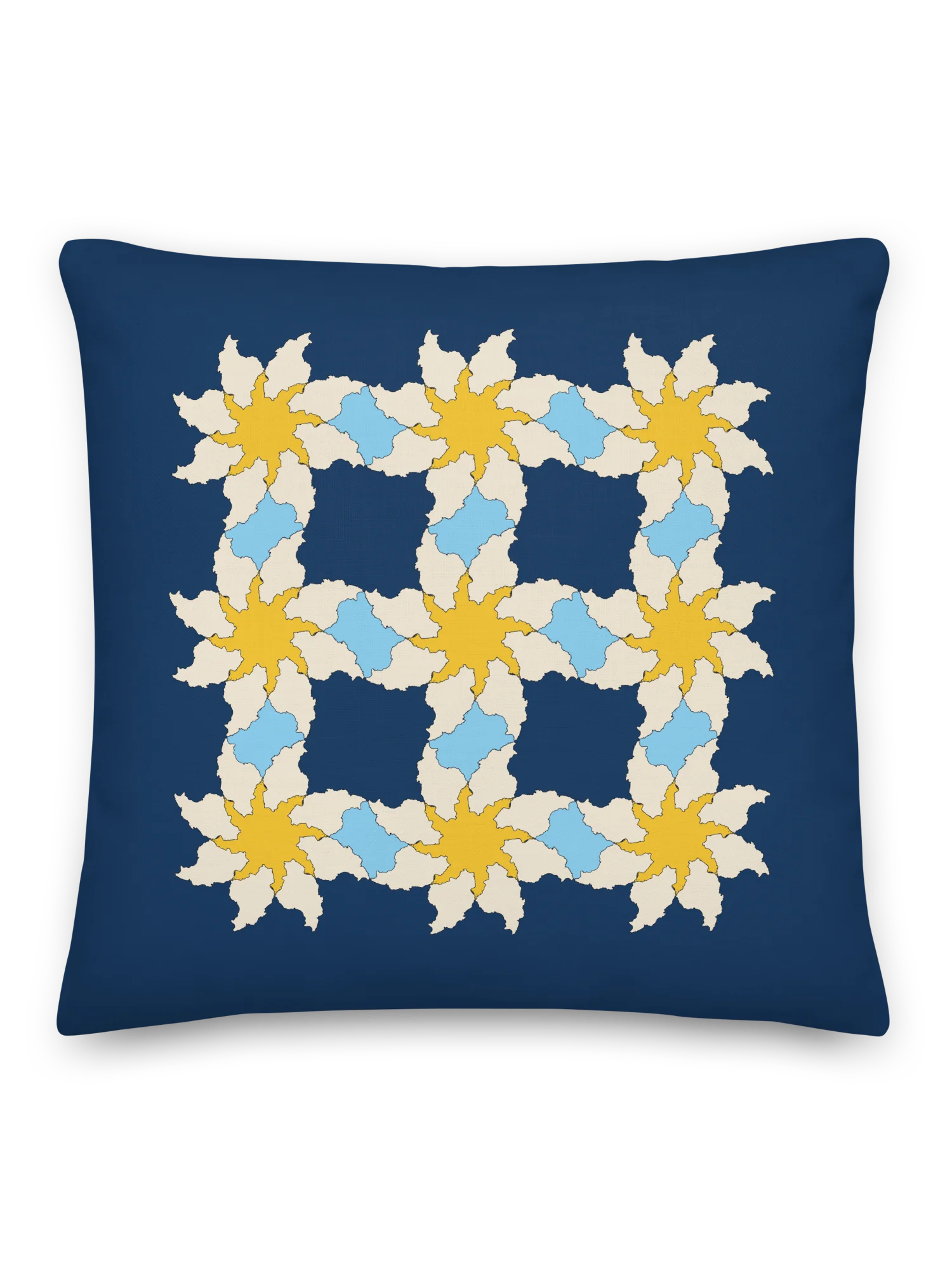 Where Iran Blooms Cushion Cover, Midnight product image (2)