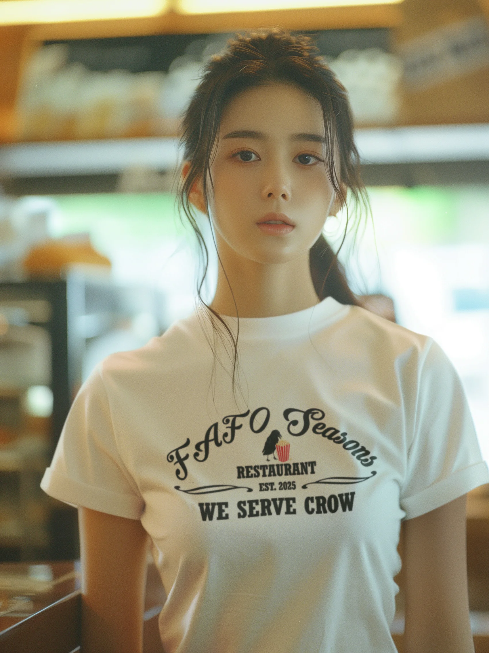 FAFO Seasons Restaurant Logo T-Shirt - Funny Anti-MAGA Political Tee product image (1)