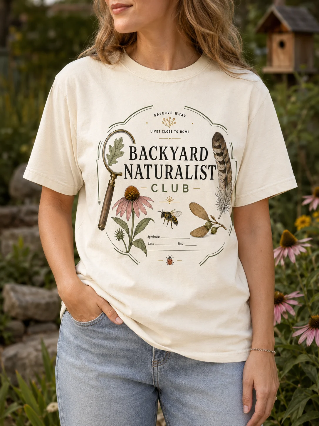 Backyard Naturalist Club T-shirt product image (2)
