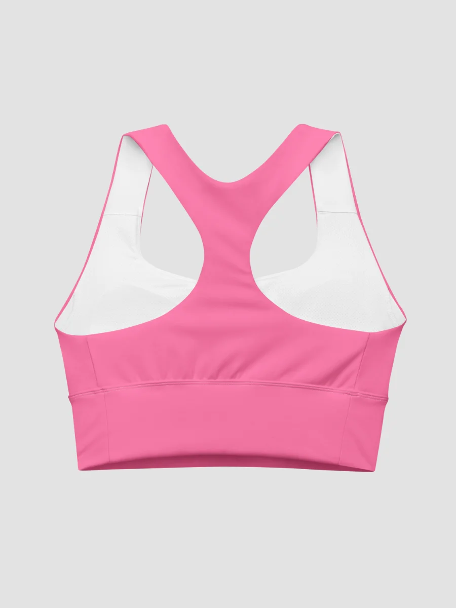 Longline Sports Bra - Blazing Pink product image (5)