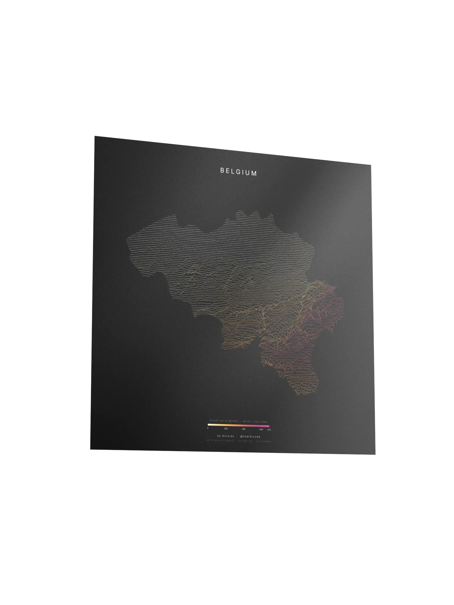 Ridgeline Poster - Belgium product image (3)