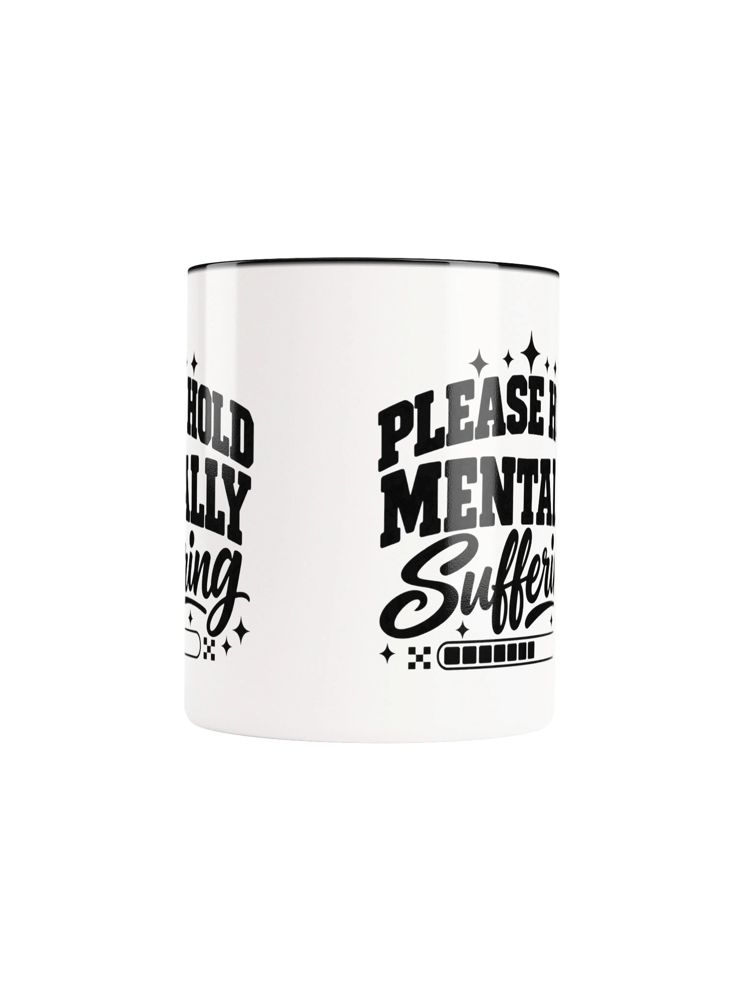 Please Hold, Mentally Suffering Ceramic Mug product image (6)