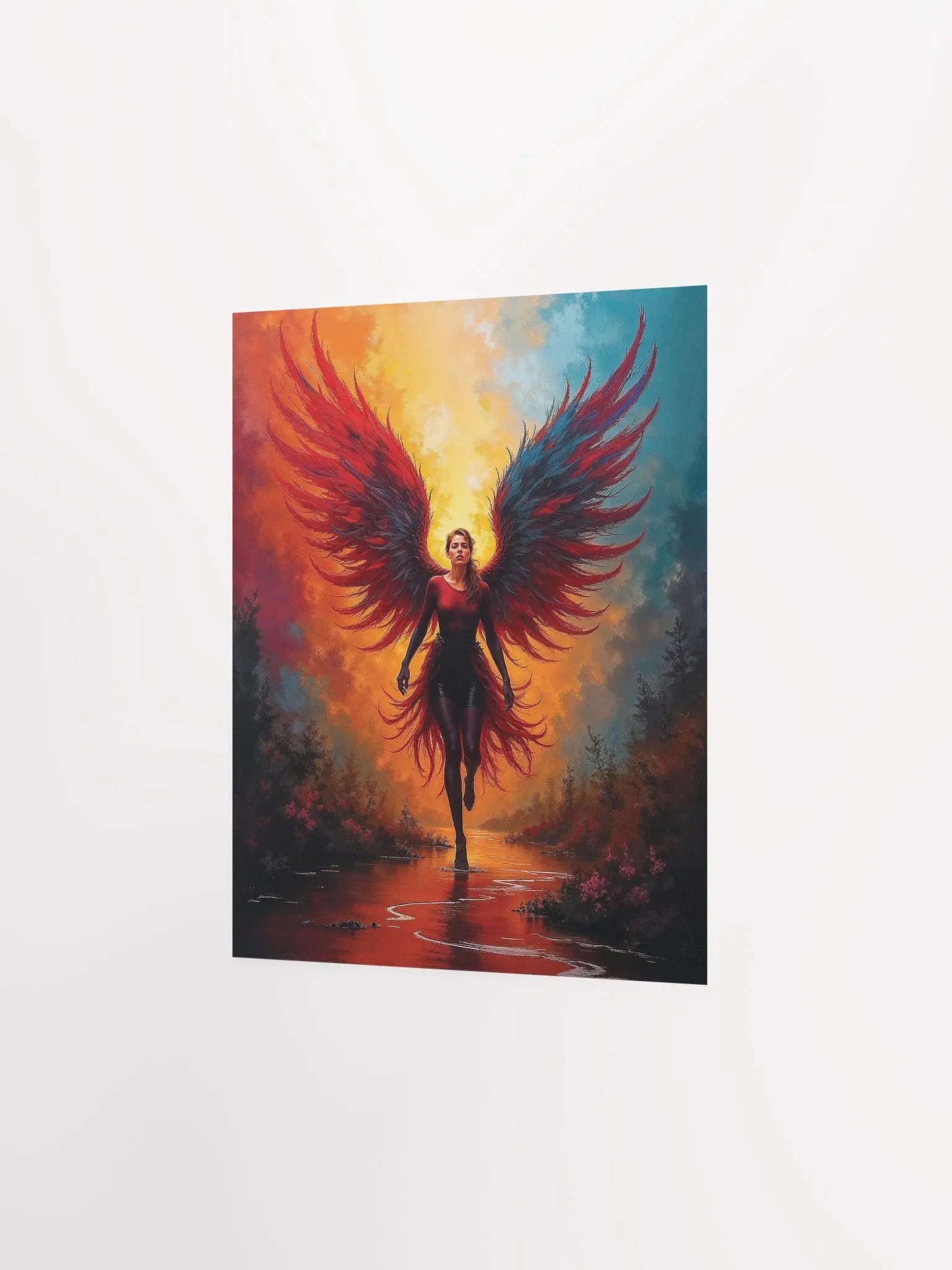 Golden Angel Matte Poster product image (9)