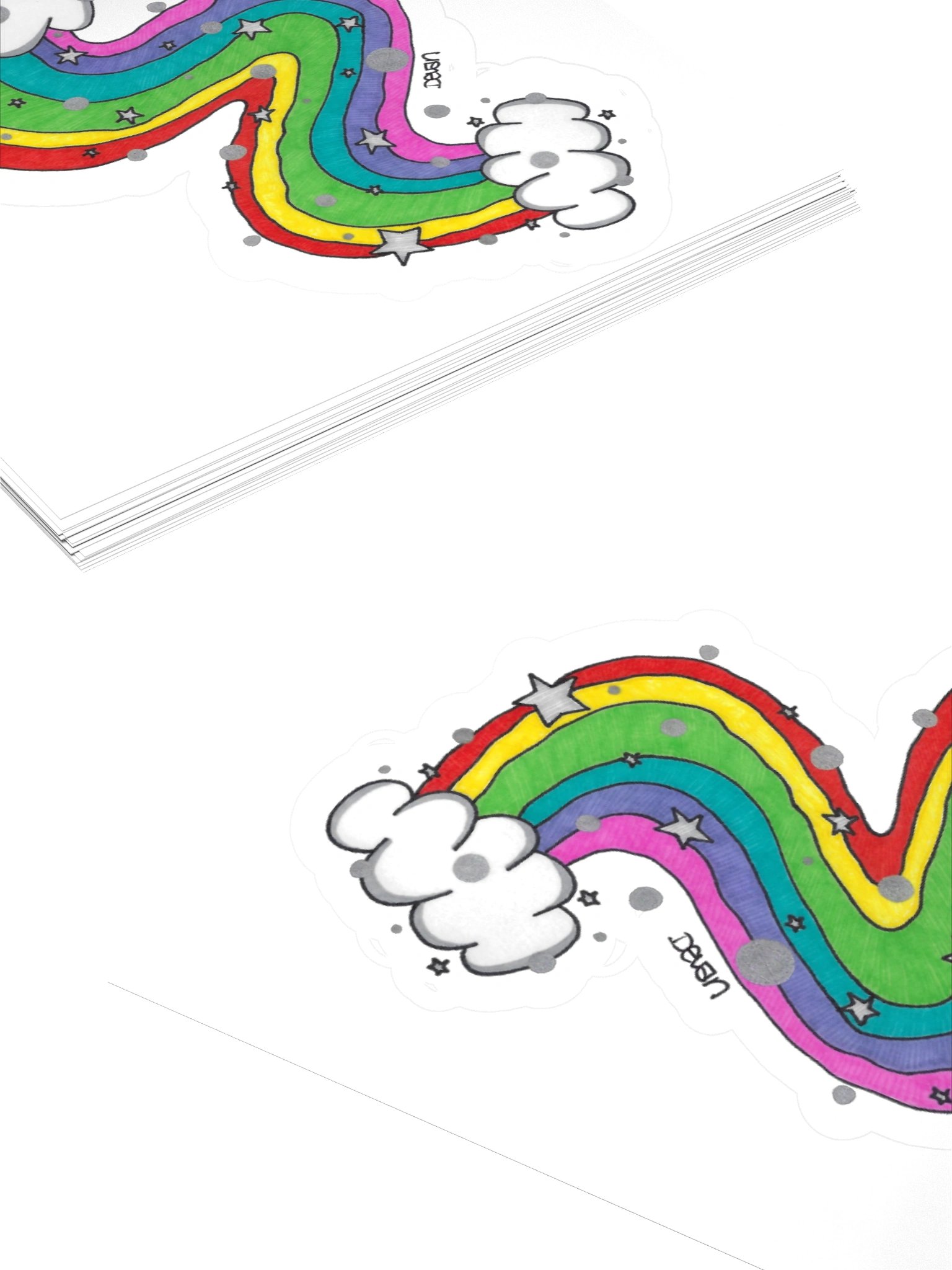 Rainbow Wiggle Sticker product image (4)