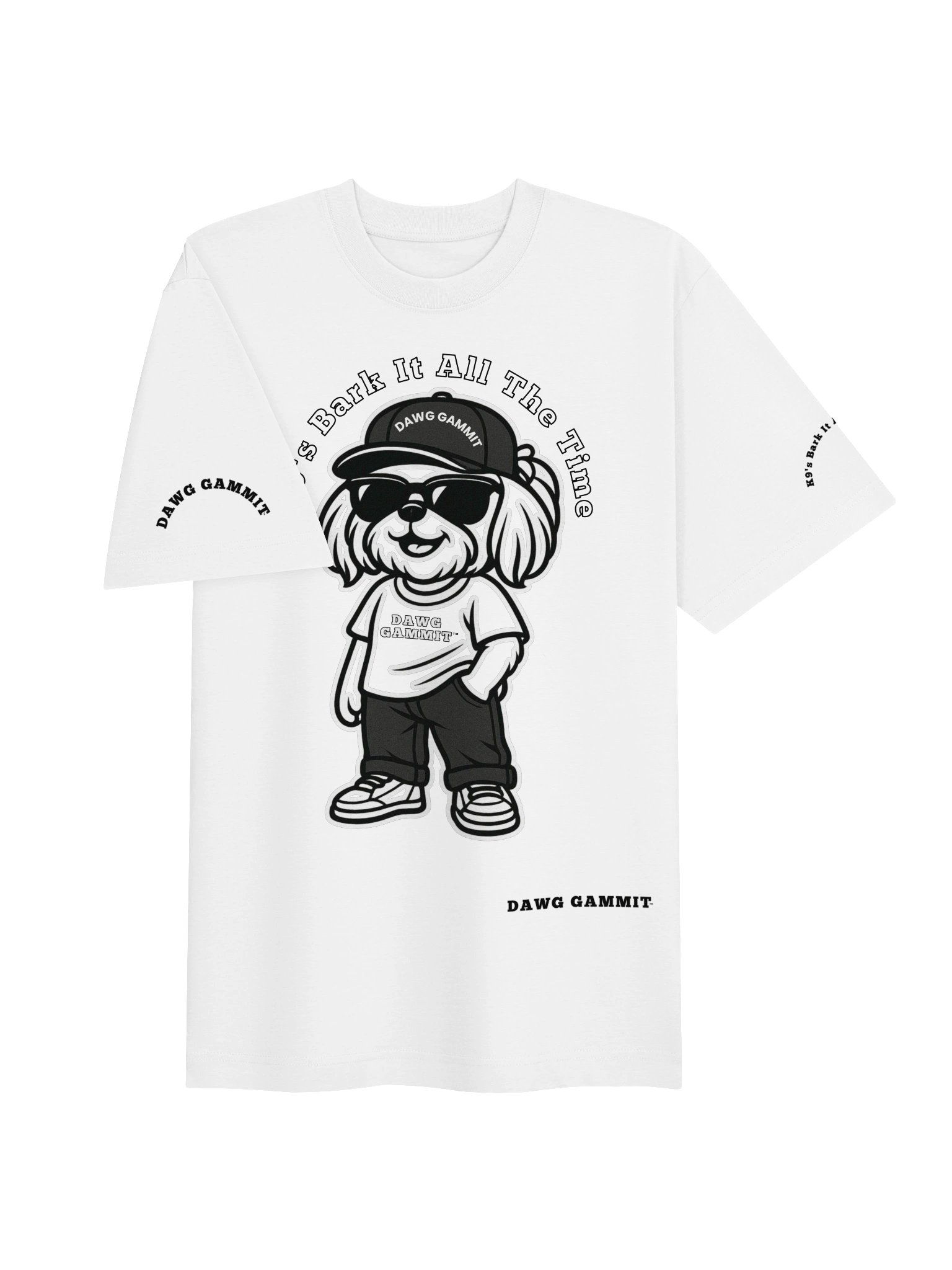 DAWG GAMMIT Yorkshire Terrier Heavy T-shirt product image (3)