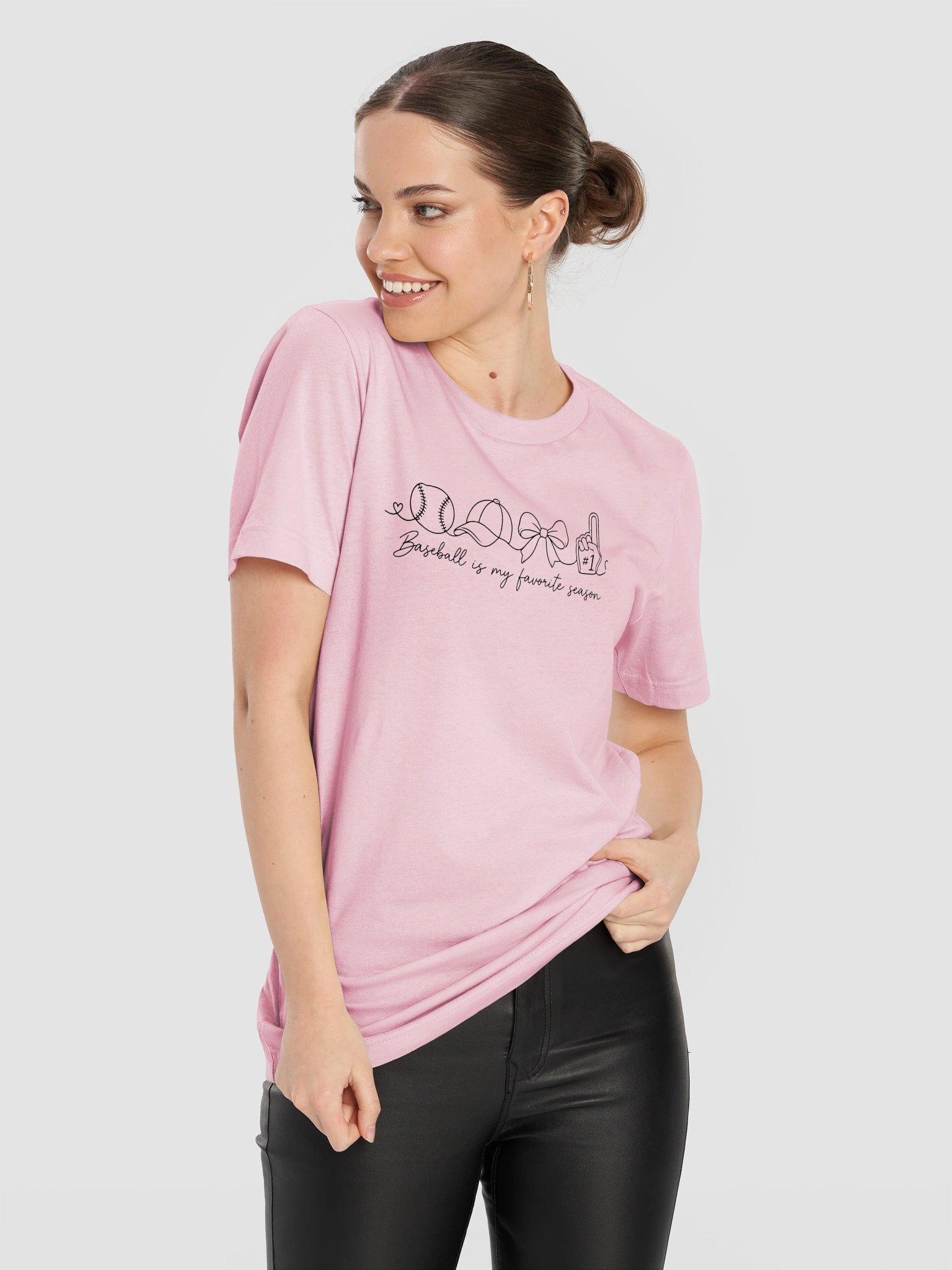Baseball Is My Favorite Season T-Shirt | Cute Baseball Game Day Tee 🎀 product image (83)
