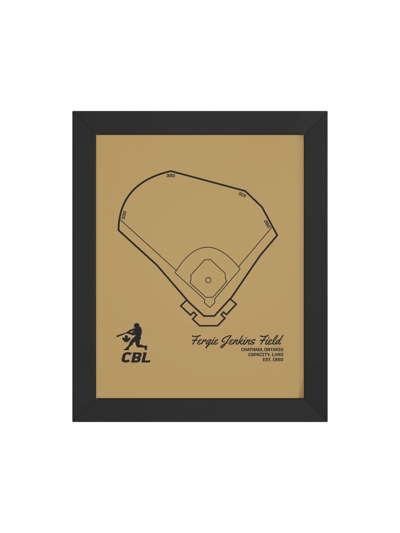 Chatham Ballpark Print product image (4)
