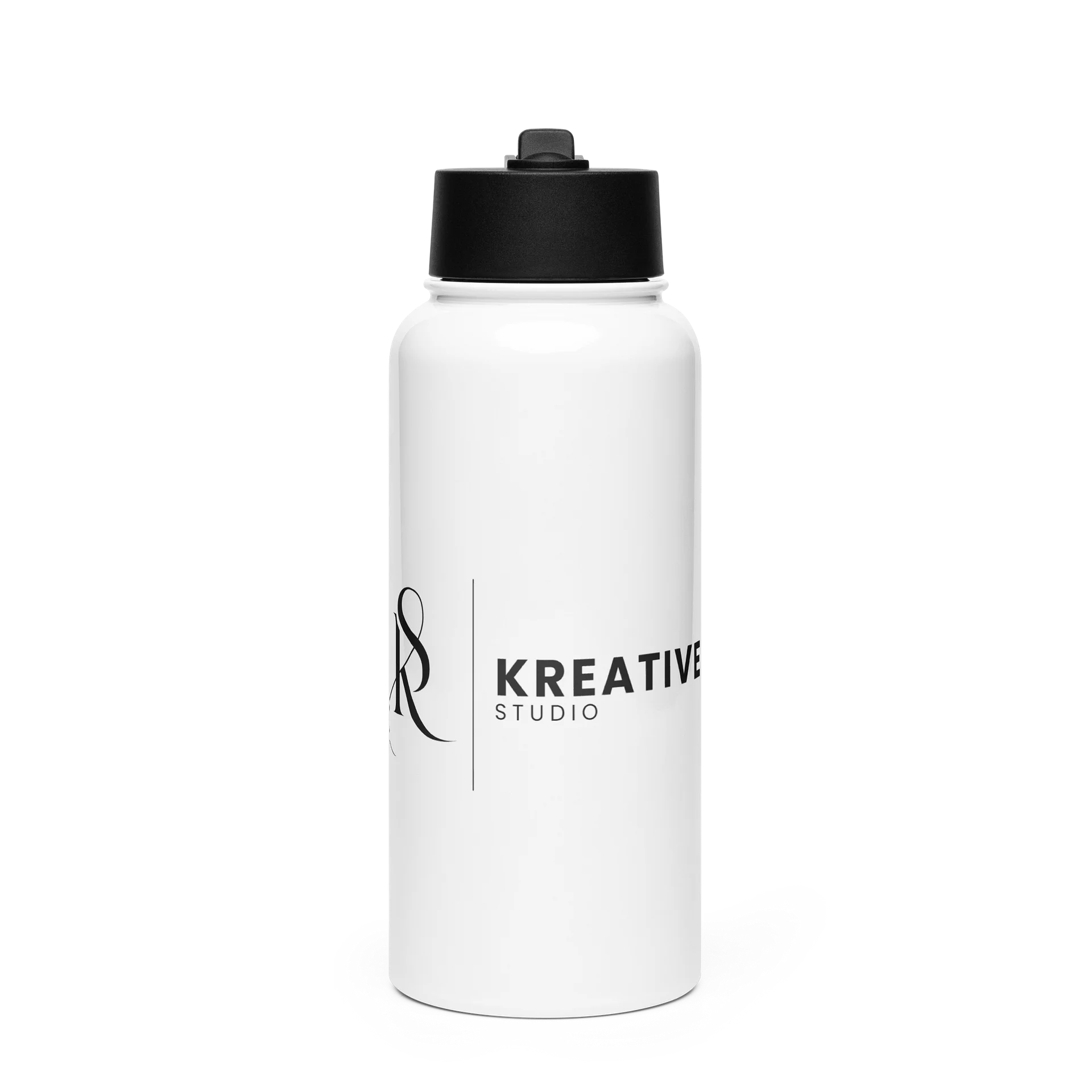 CLASSIC WHITE WATER BOTTLE - SIGNATURE COLLECTION product image (1)