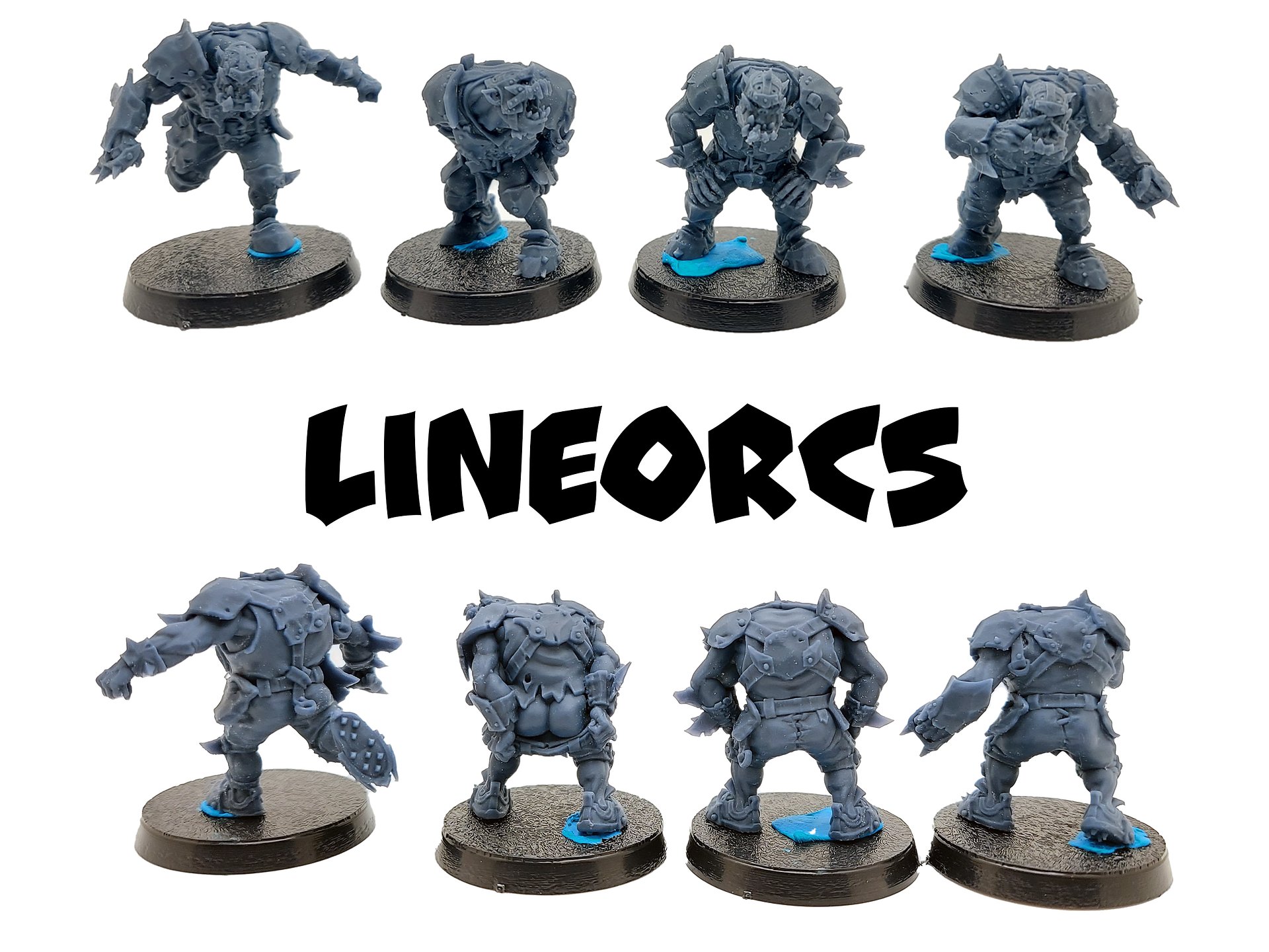 Scrap Orcs Fantasy Football Team - Brutefun Miniatures product image (6)
