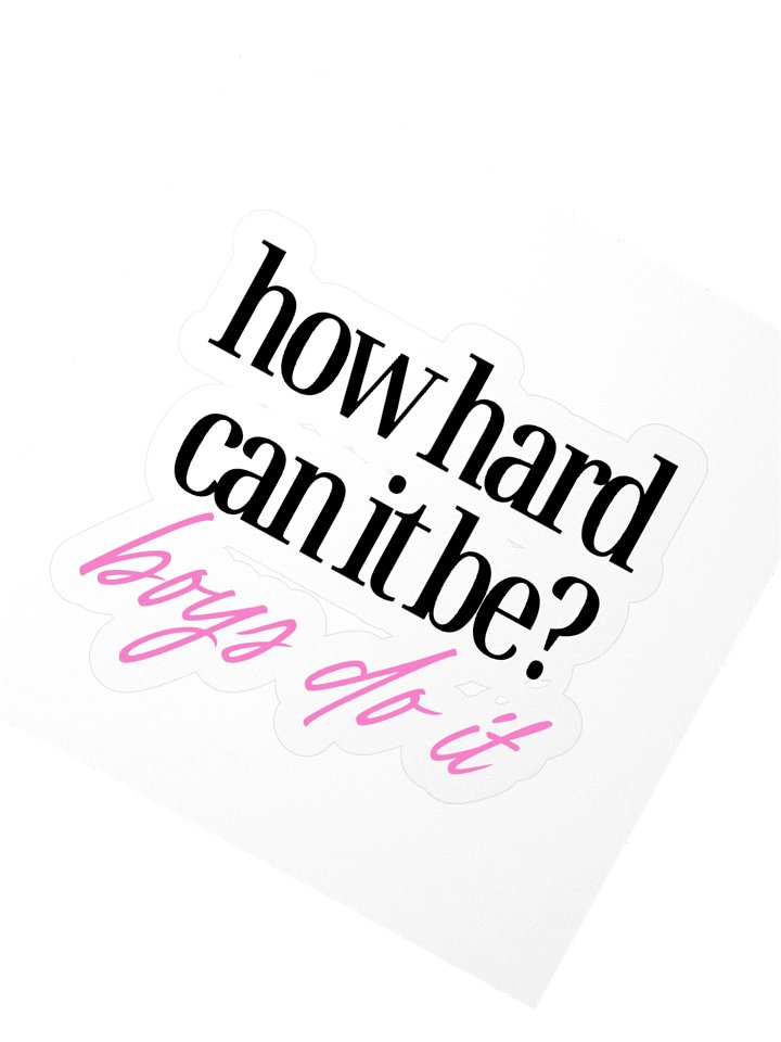 HHCIBBDI Pink Sticker product image (2)