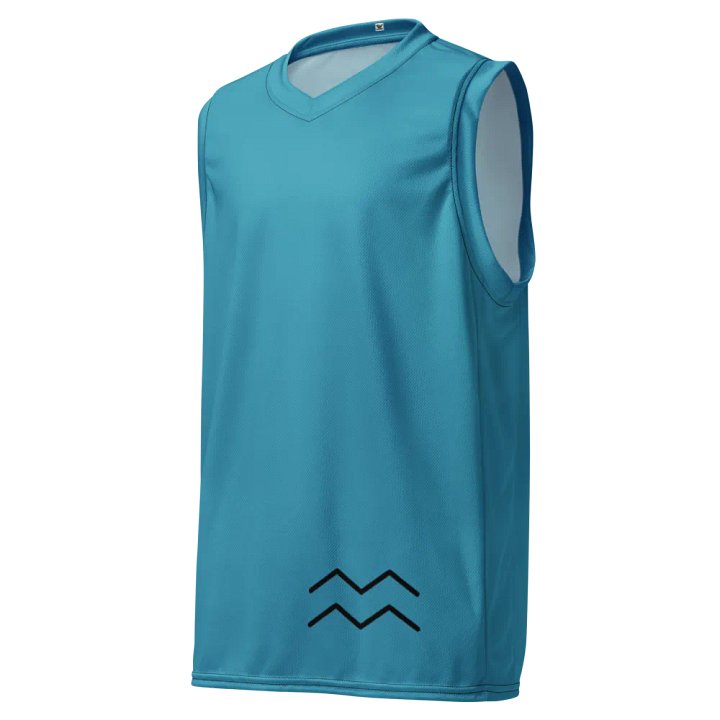 Aquarius All-Over Basketball Jersey product image (1)