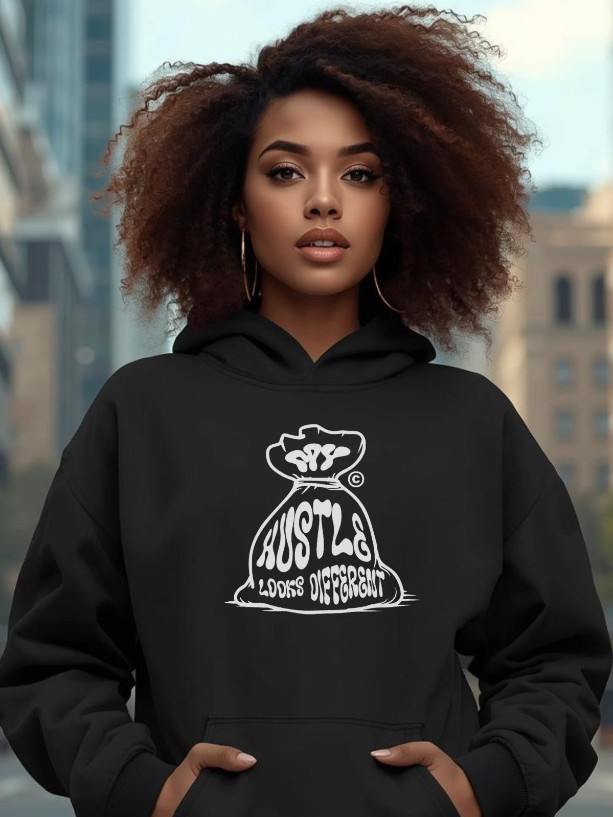 My Hustle Looks Different Hoodie product image (1)