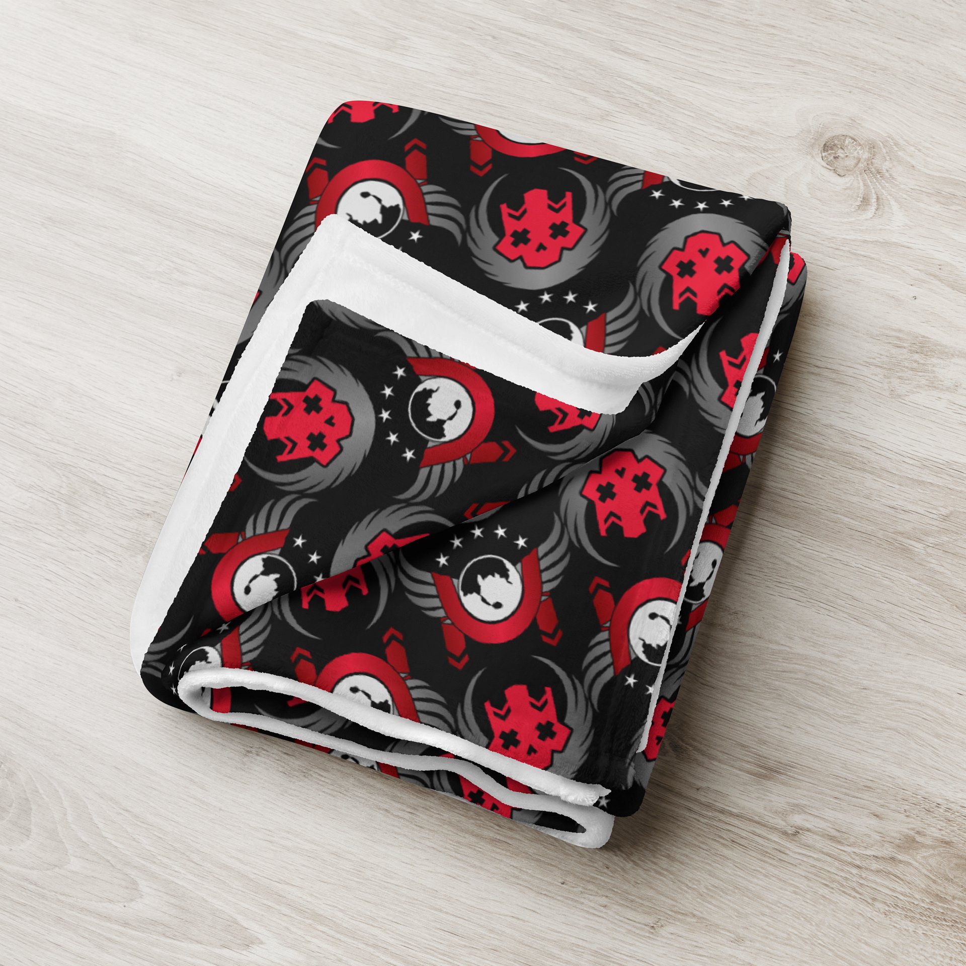 Rogue Republic & Chaosdiver Pattern Throw Blanket product image (8)