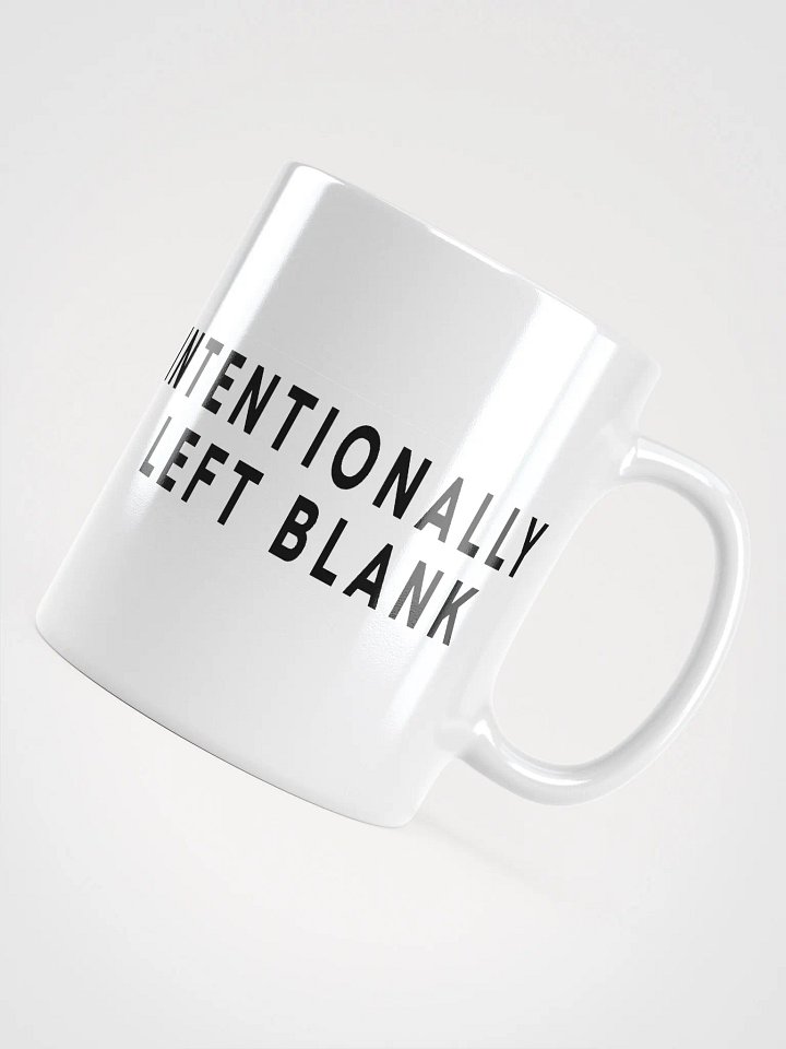 INTENTIONALLY LEFT BLANK - MUG product image (2)