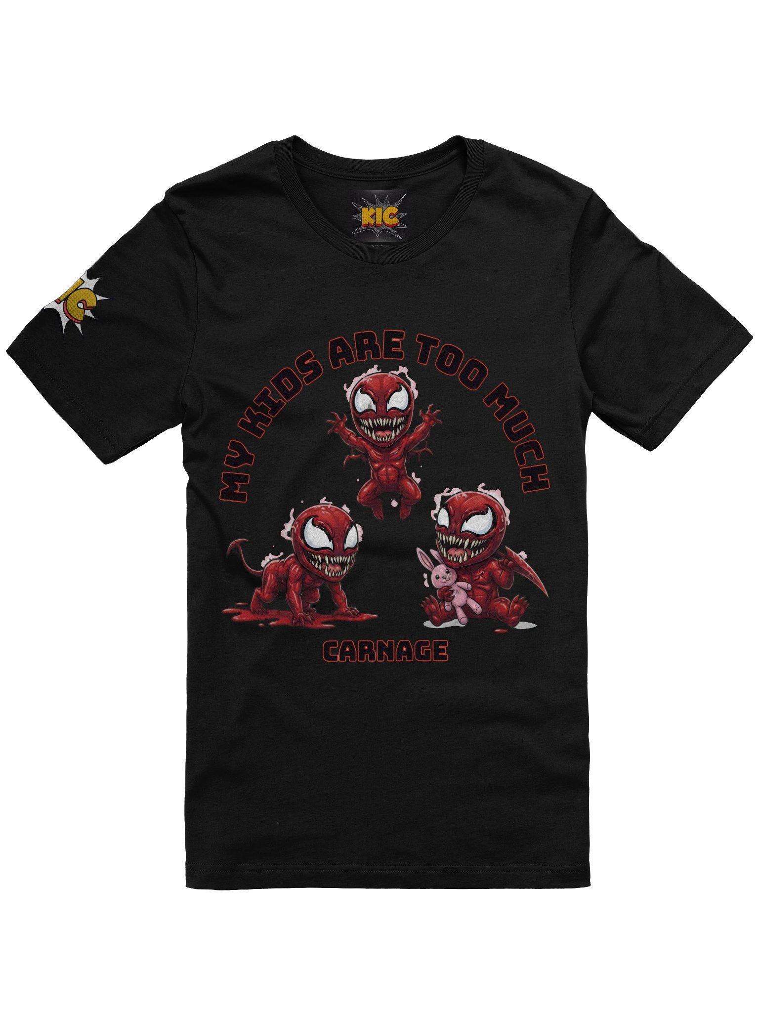 "My Kids Are Too Much" Carnage Tee product image (2)