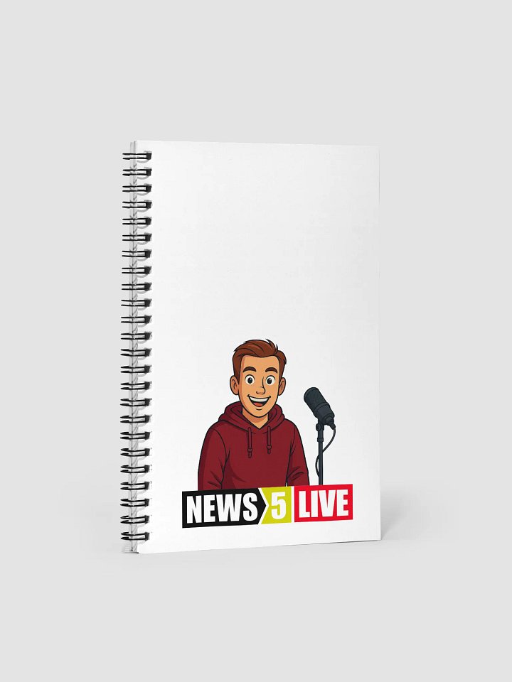 NEWS5LIVE Notizblock product image (1)