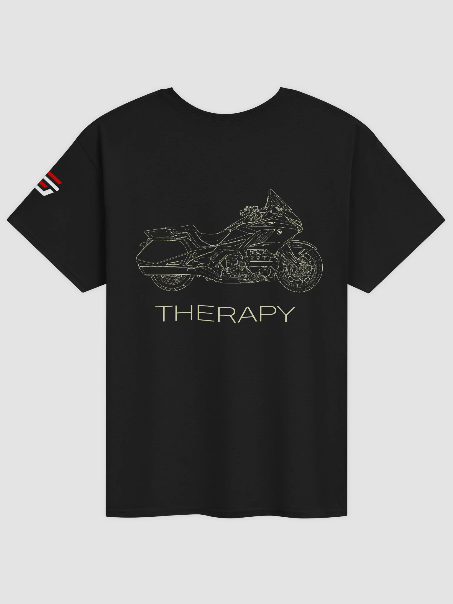 Therapy T-shirt YELLOW TEXT (Bagger) product image (2)