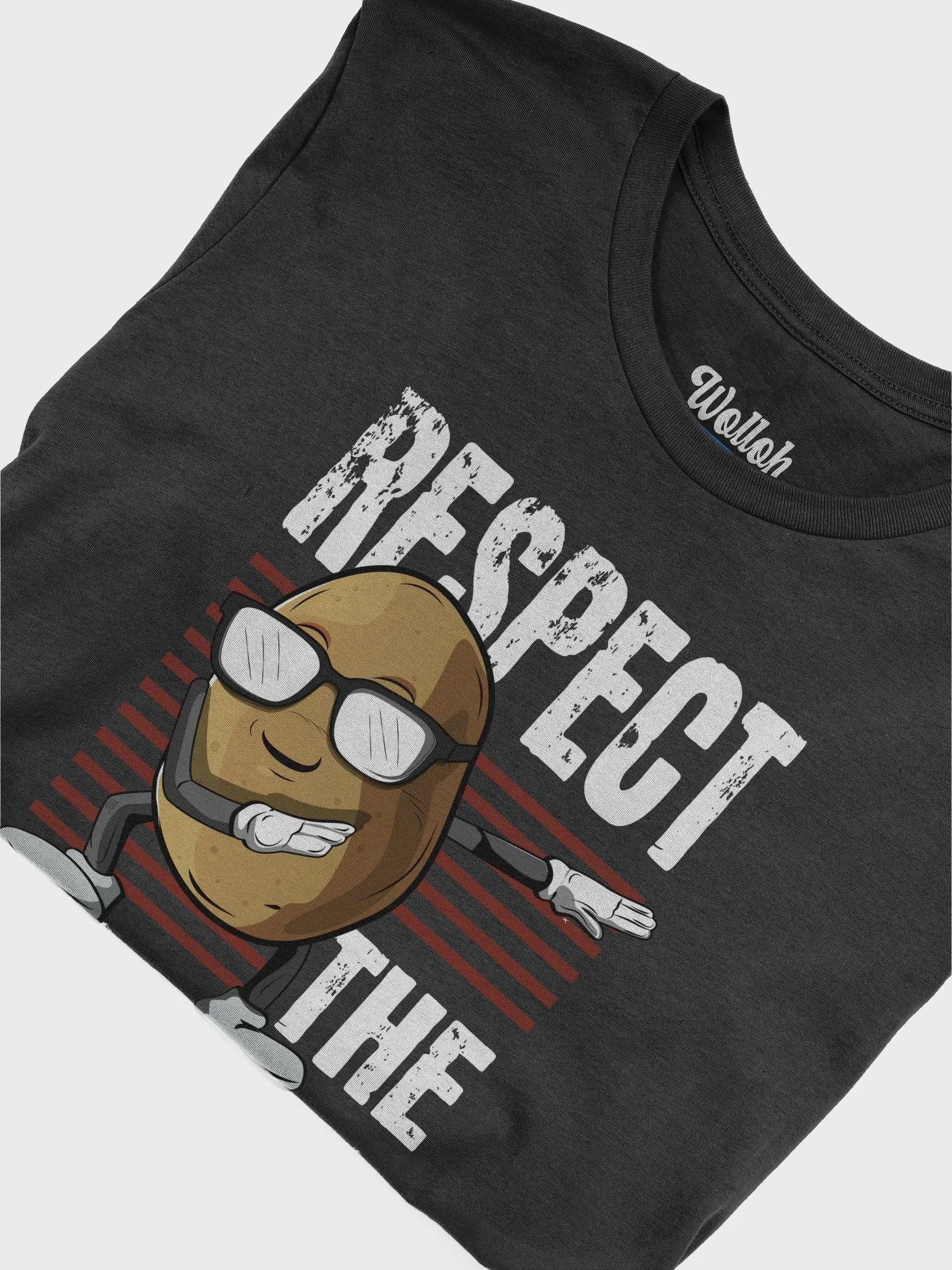 Respect the Potato – Funny T-Shirt for Spud Lovers product image (6)