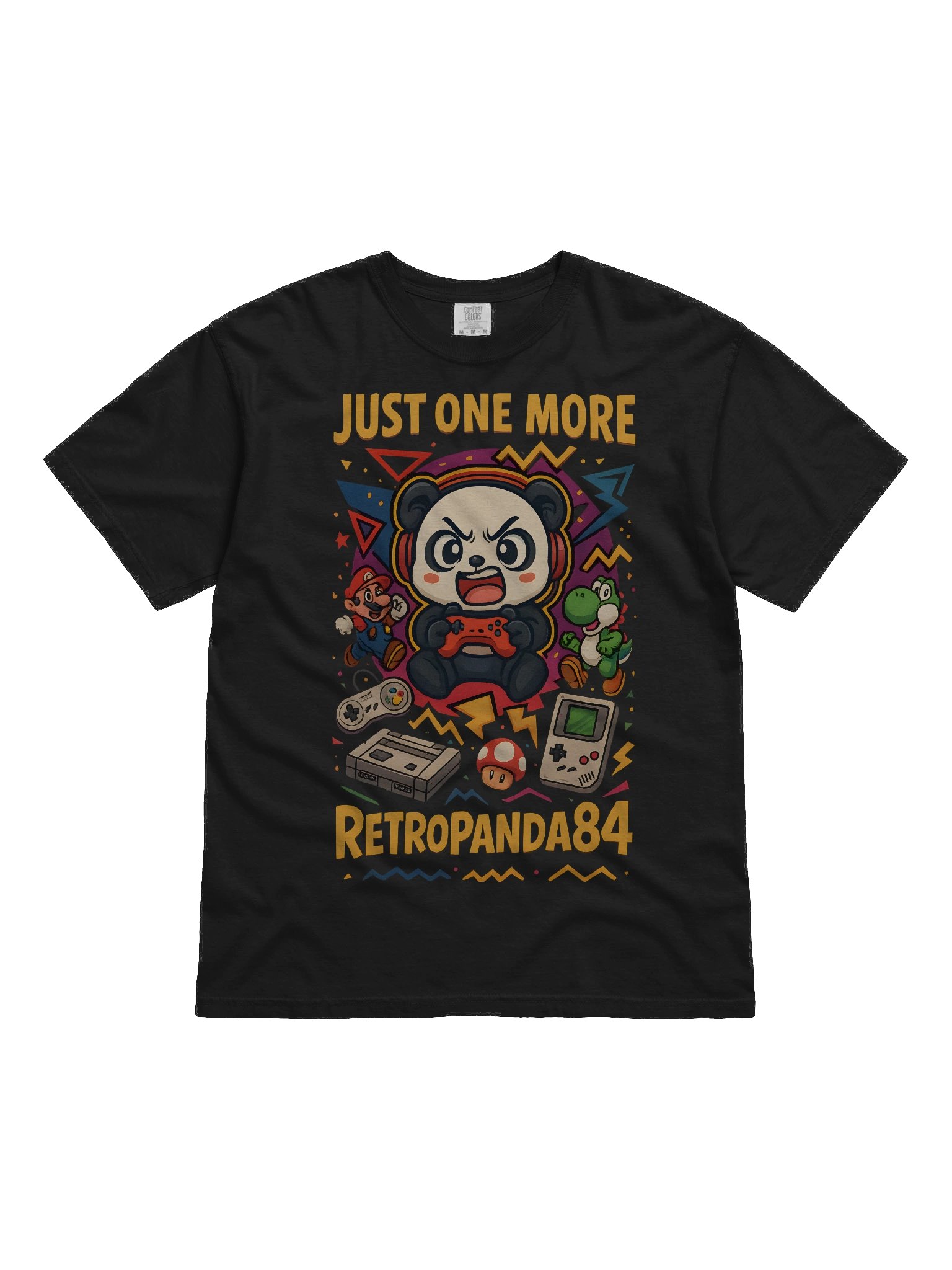 Retro Panda Gamer Tee product image (1)