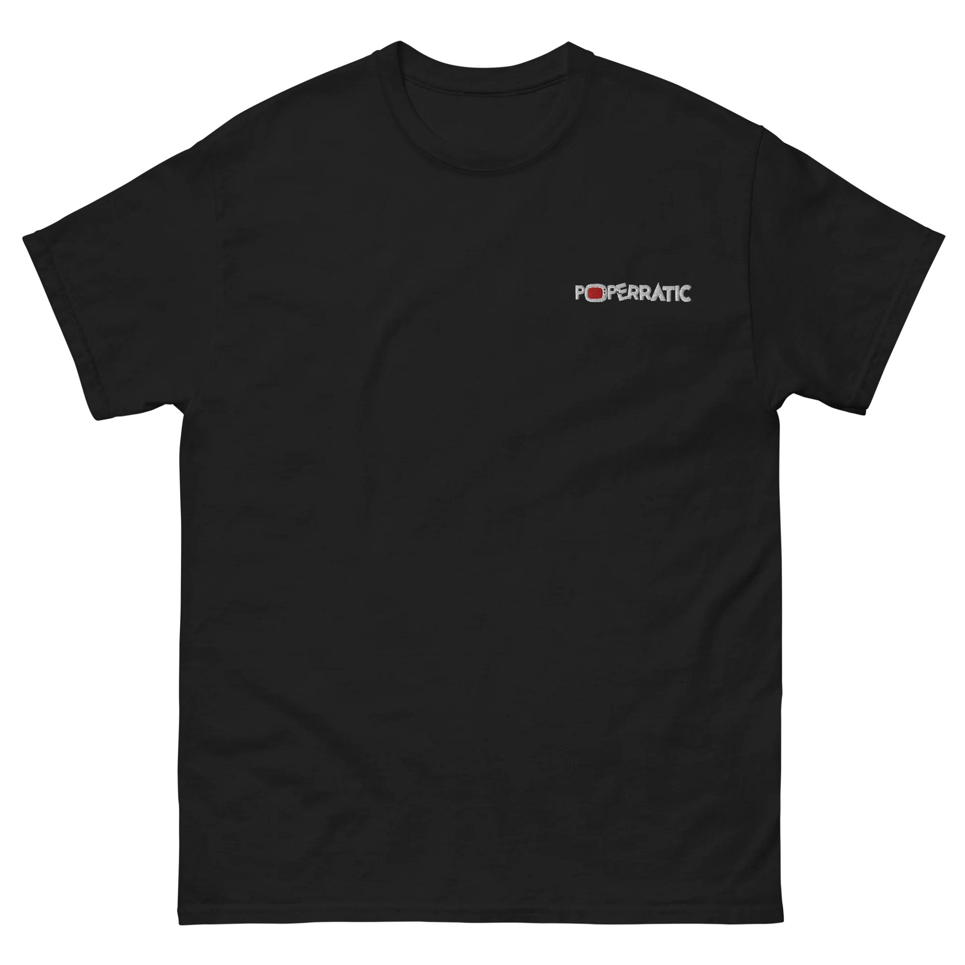 Poperratic Gilden Heavyweight Tee - Red & White Logo product image (6)