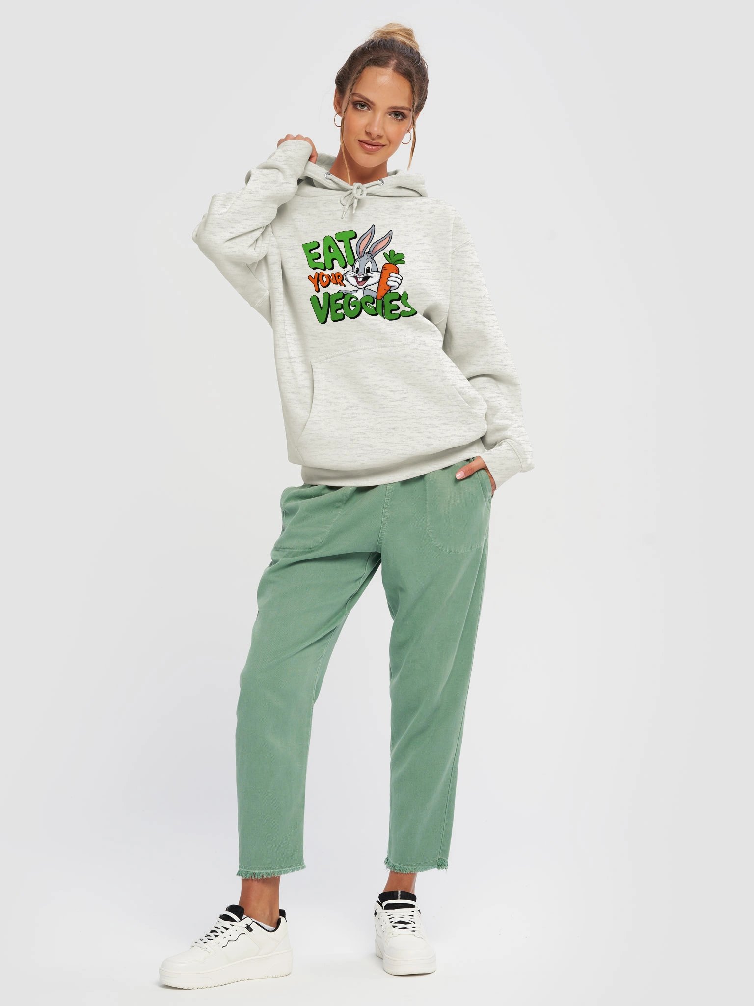 🥕 Eat Your Veggies Premium Hoodie product image (3)