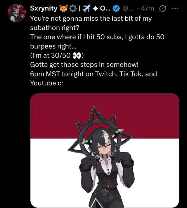 I'll be torturing myself tonight because I really need to be more active I also may show off my 3D model~ Join my discord for more frequent updates c: QR code leads to my LinkTree n.n #sxrynity #vtuber #3Dmodel #memes #anime 