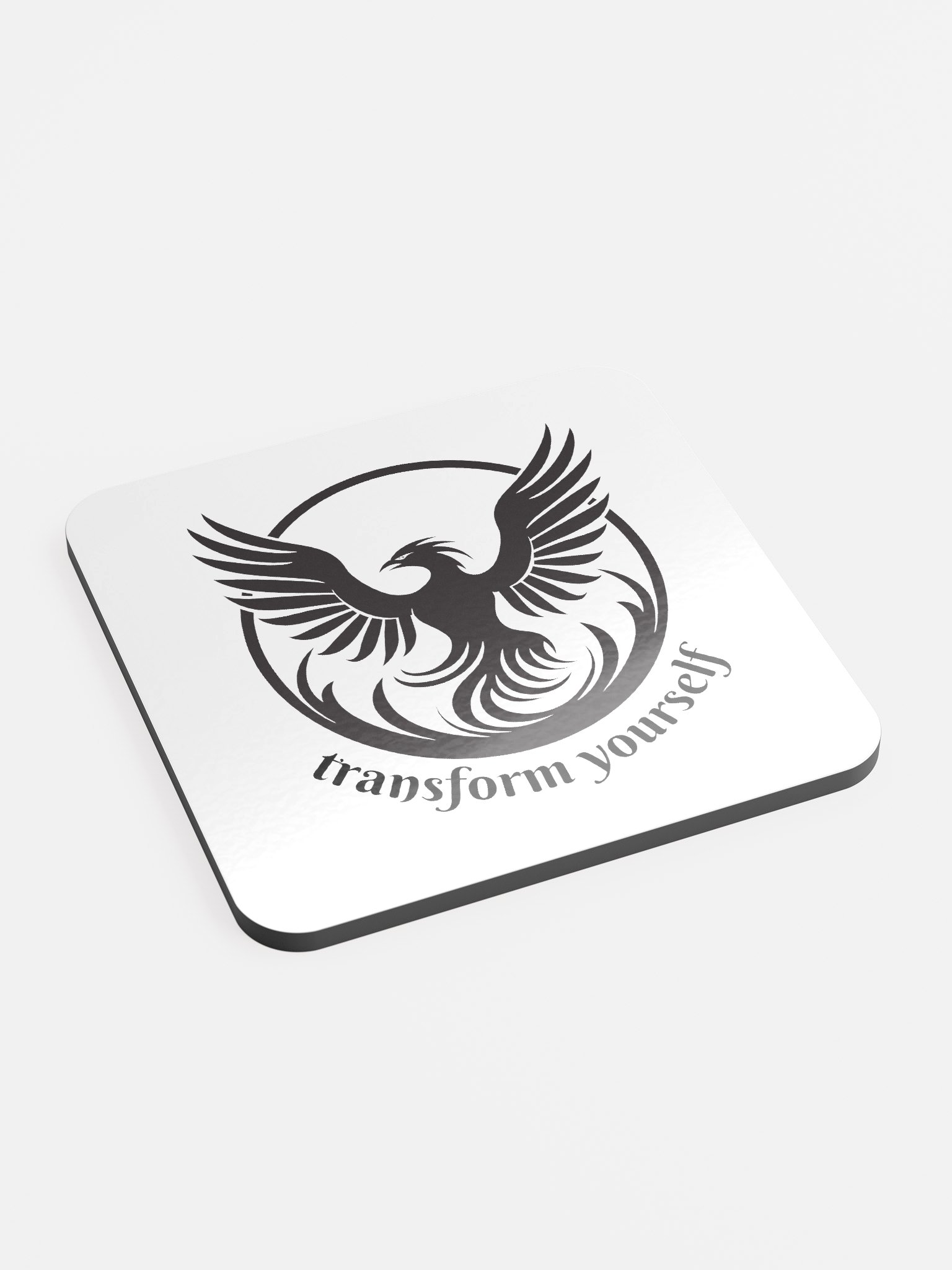 ''Transform yourself'' coaster product image (2)