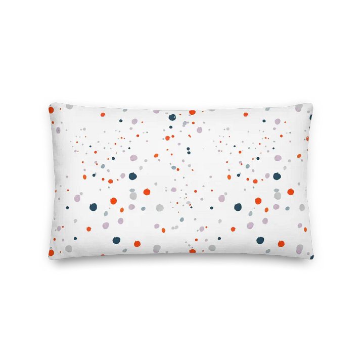 Playful Dot Splash Premium Pillow product image (1)