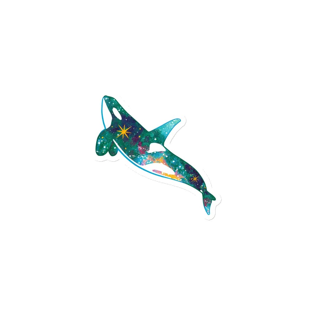 Galaxy Orca - Teal Variation Magnet product image (2)
