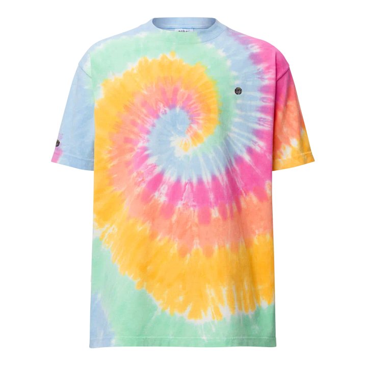 "Sunday House" Embroidered Tie-Dye Shirt Chest And Sleeve product image (1)