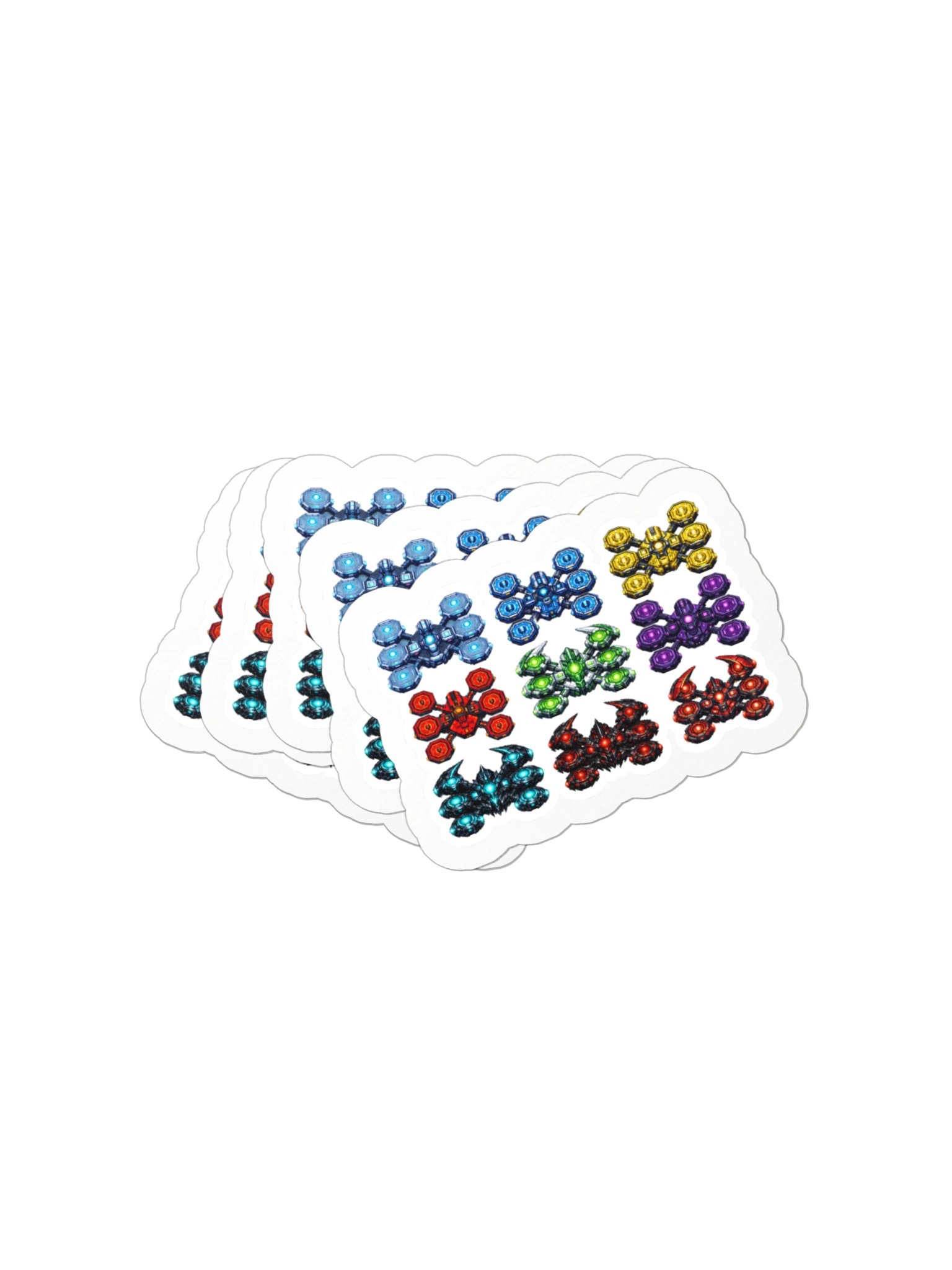 Sector Defense Platforms Die-Cut Sticker product image (4)