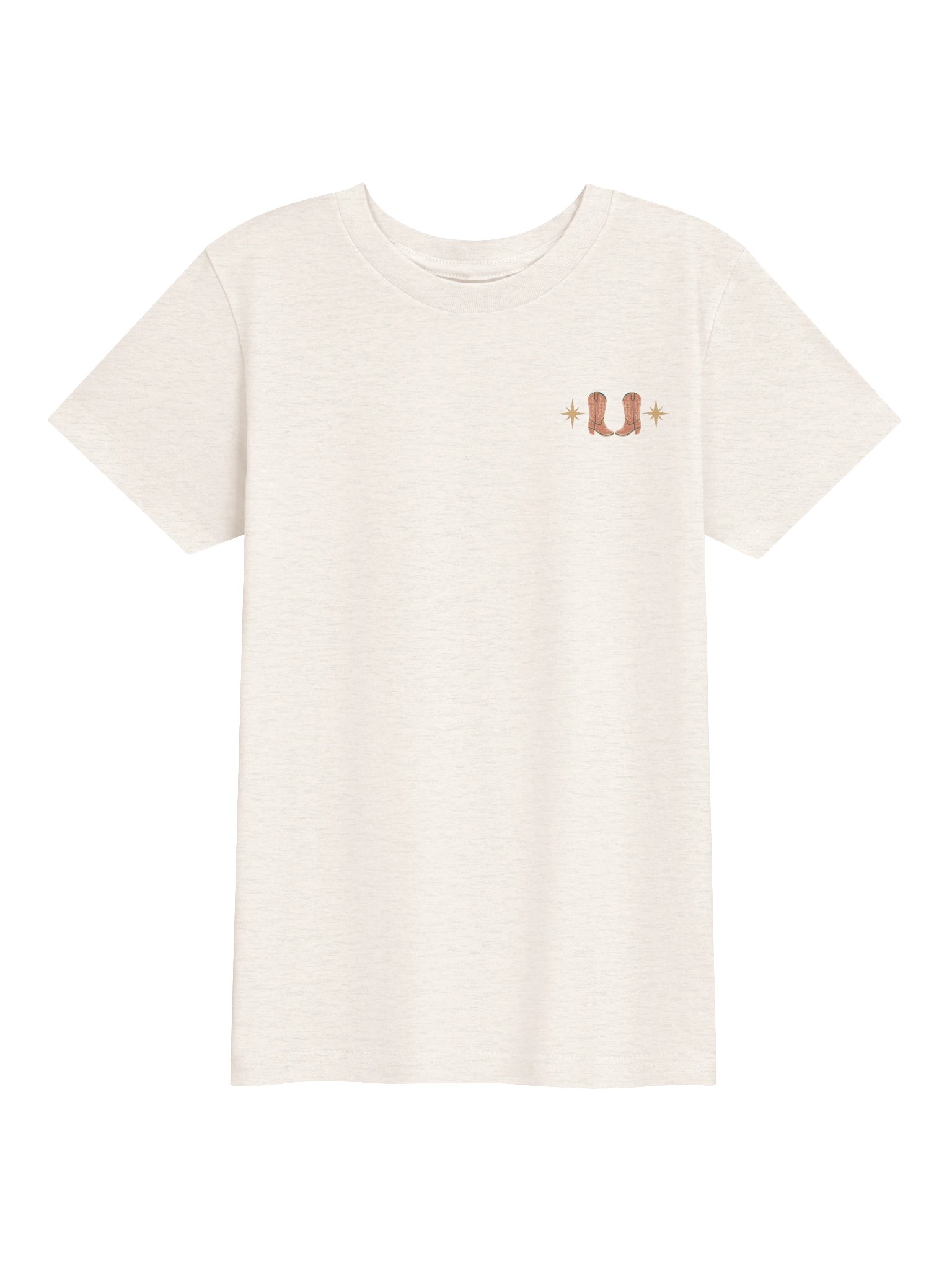 Walk by Faith, Not by Sight | Youth Western Christian Tee product image (1)