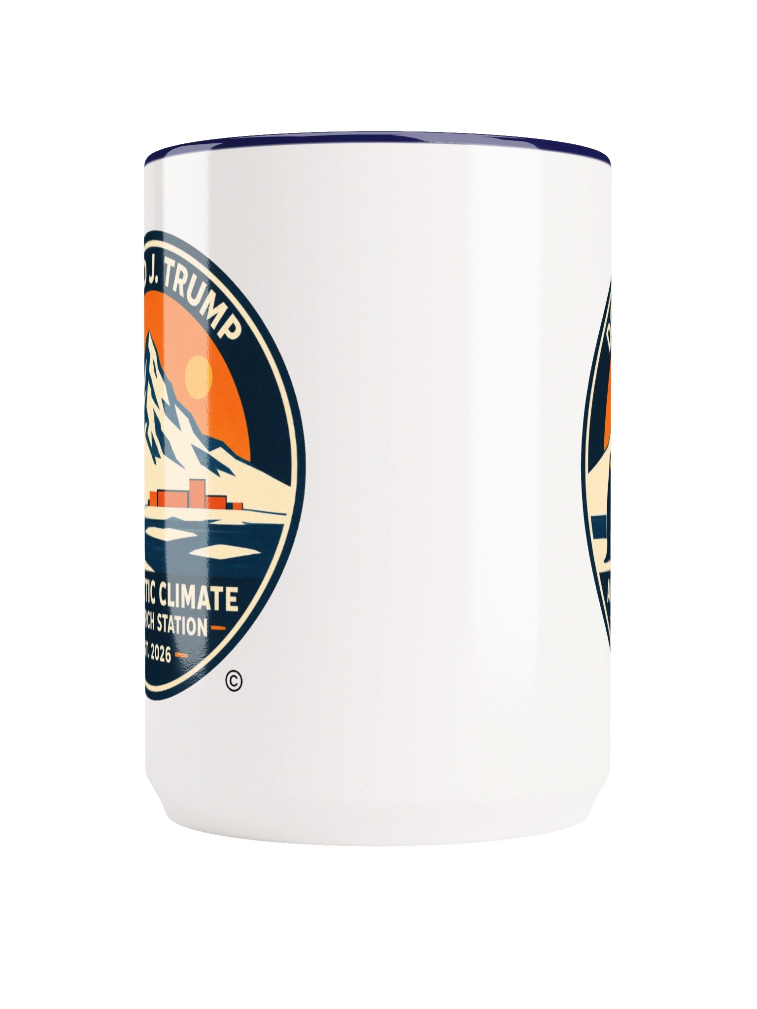Official 15 oz Souvenir Mug - Donald J. Trump Antarctic Climate Research Station product image (5)