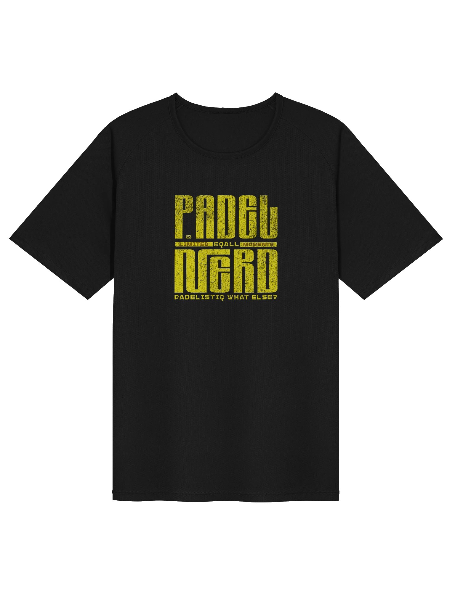 PADELISTIQ Nerd_Unisex Sports Jersey R3CVR.i mode by EQALL® Essentials_Yellow product image (9)