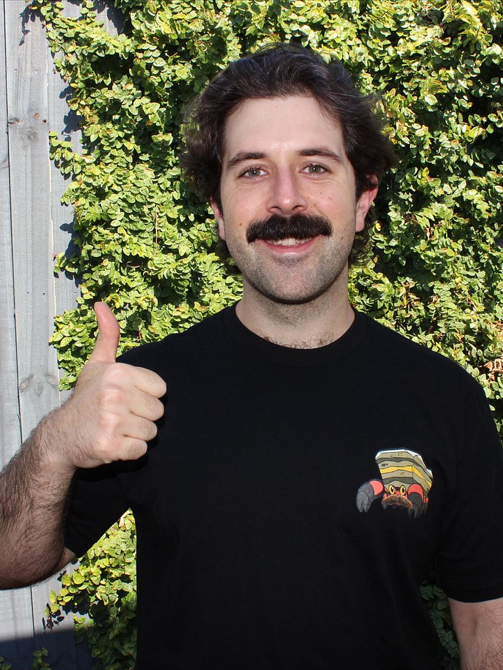Moustached Crab Premium Tee product image (1)