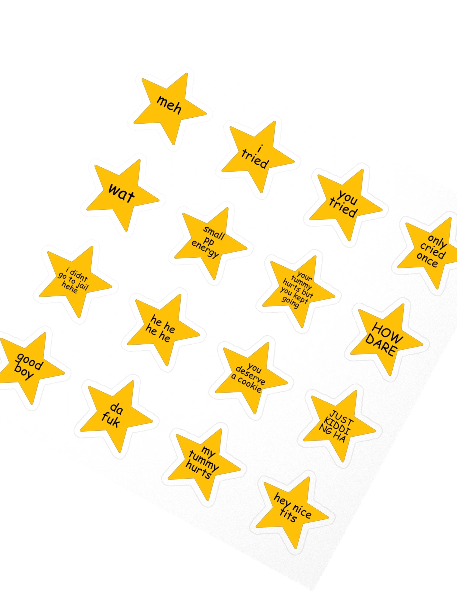 Gold Stickers for cool kids product image (2)