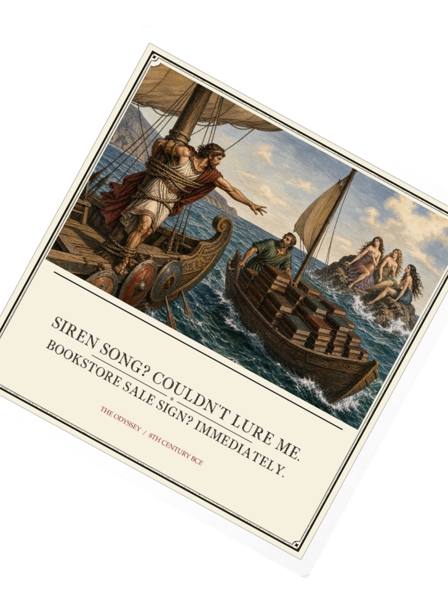 Siren Bookstore Sale -- The Odyssey Sticker product image (2)
