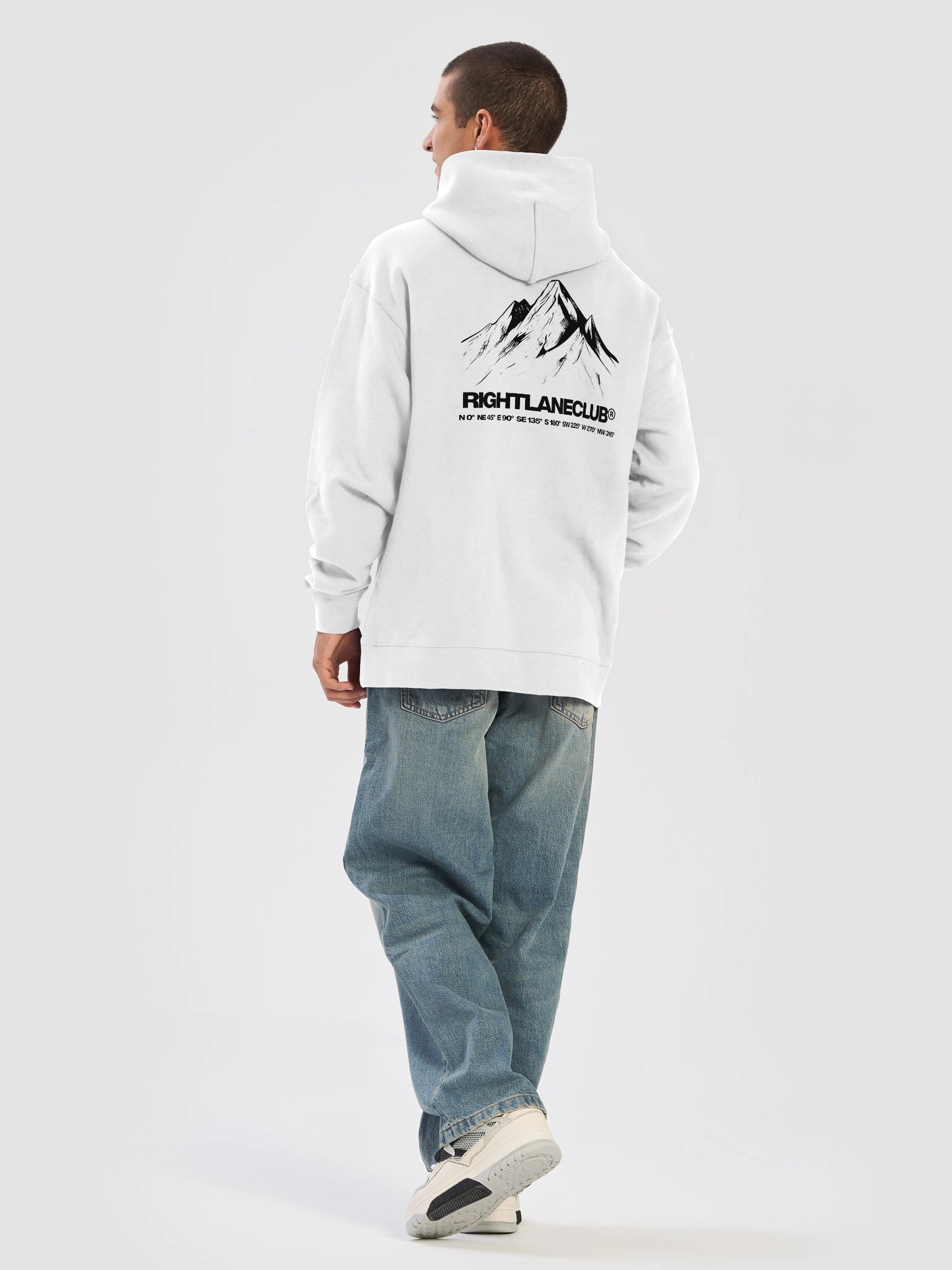 RIGHTLANECLUB® The Ascent Hoodie (Inverted) product image (3)