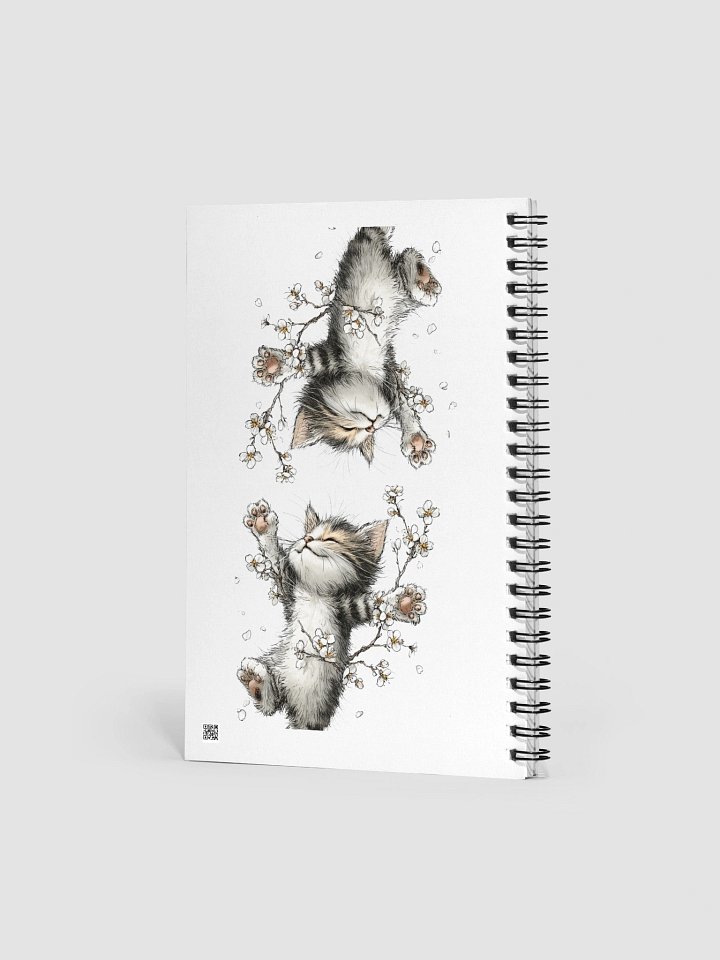 Cat Spiral Notebook product image (2)