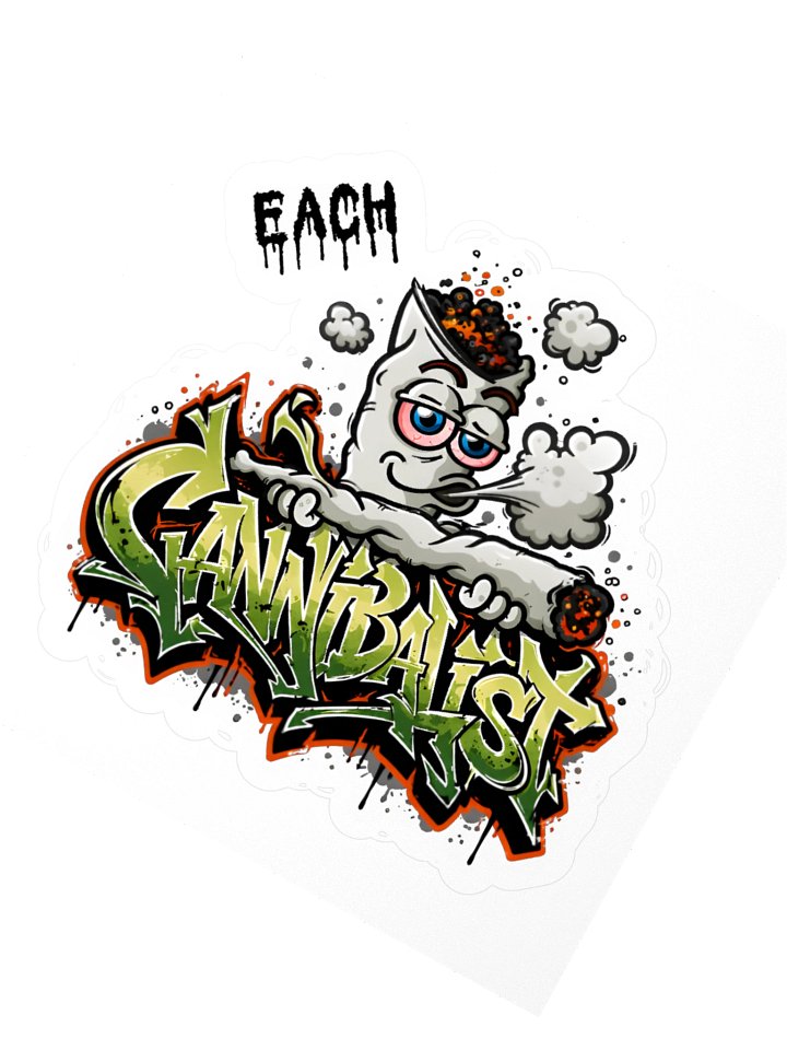 Cannibalist Kiss Cut Stickers product image (5)