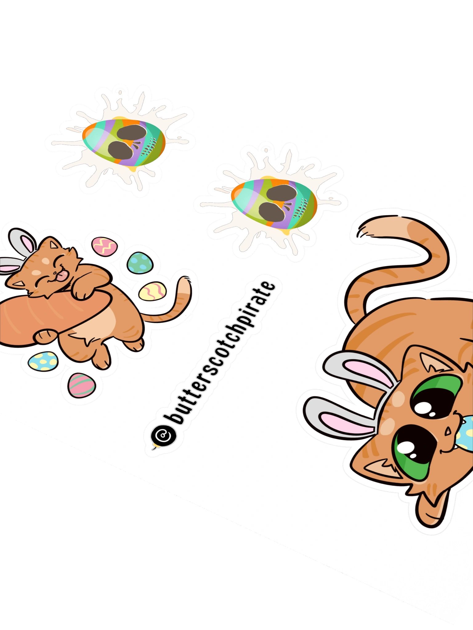 Bunny Babs Sticker Pack (5 stickers) product image (2)