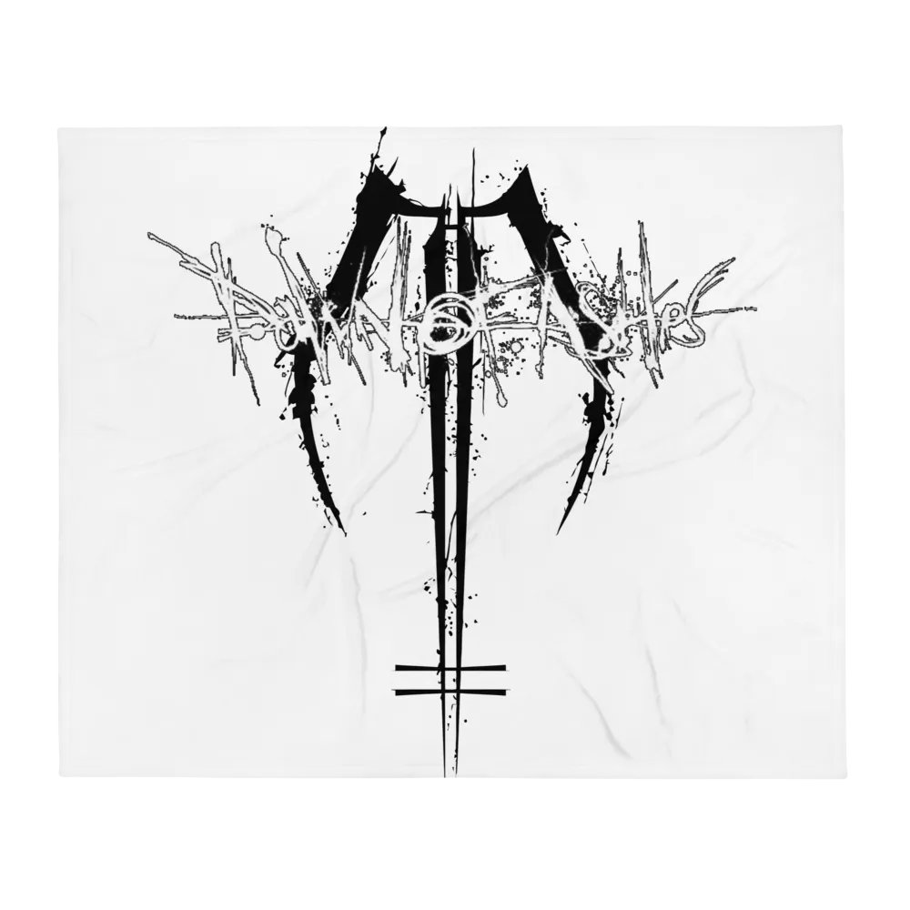 Fleece Throw Blanket Full Logo product image (1)