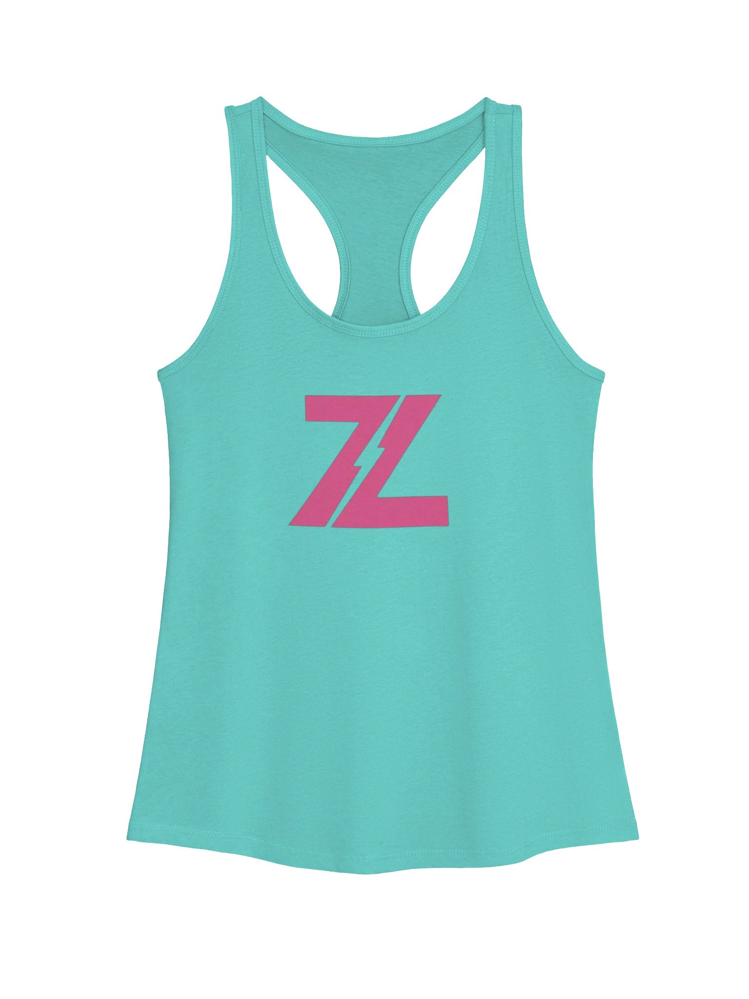 Blue Performance Tank Top for Women | Pink Zing Athletic Wear – Zing product image (1)