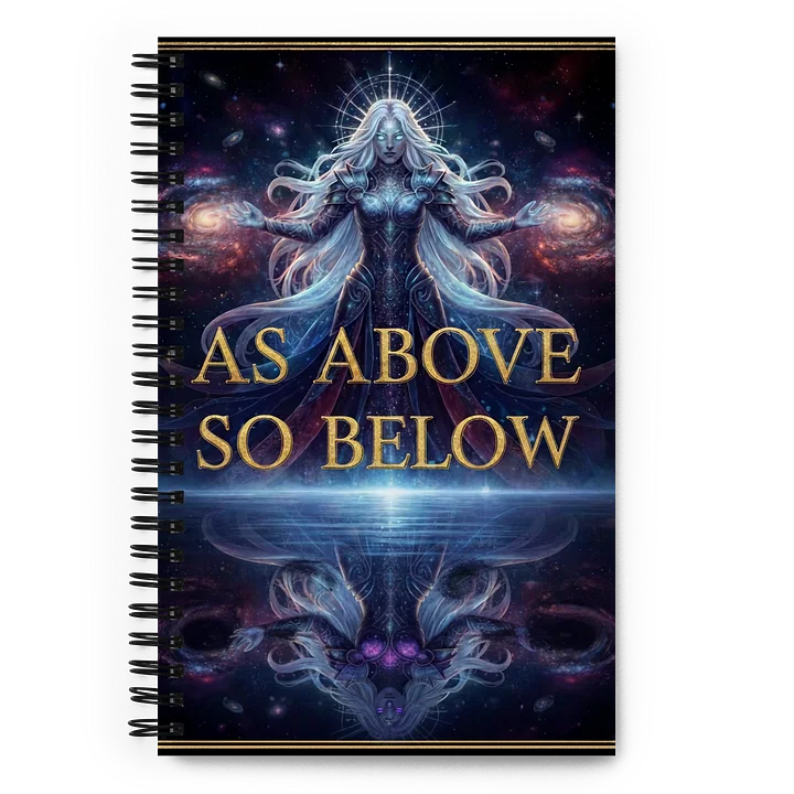 Divine Reflections Spiral Notebook product image (1)