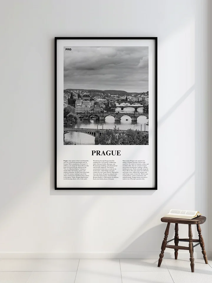 Prague 04 Newspaper Poster product image (2)
