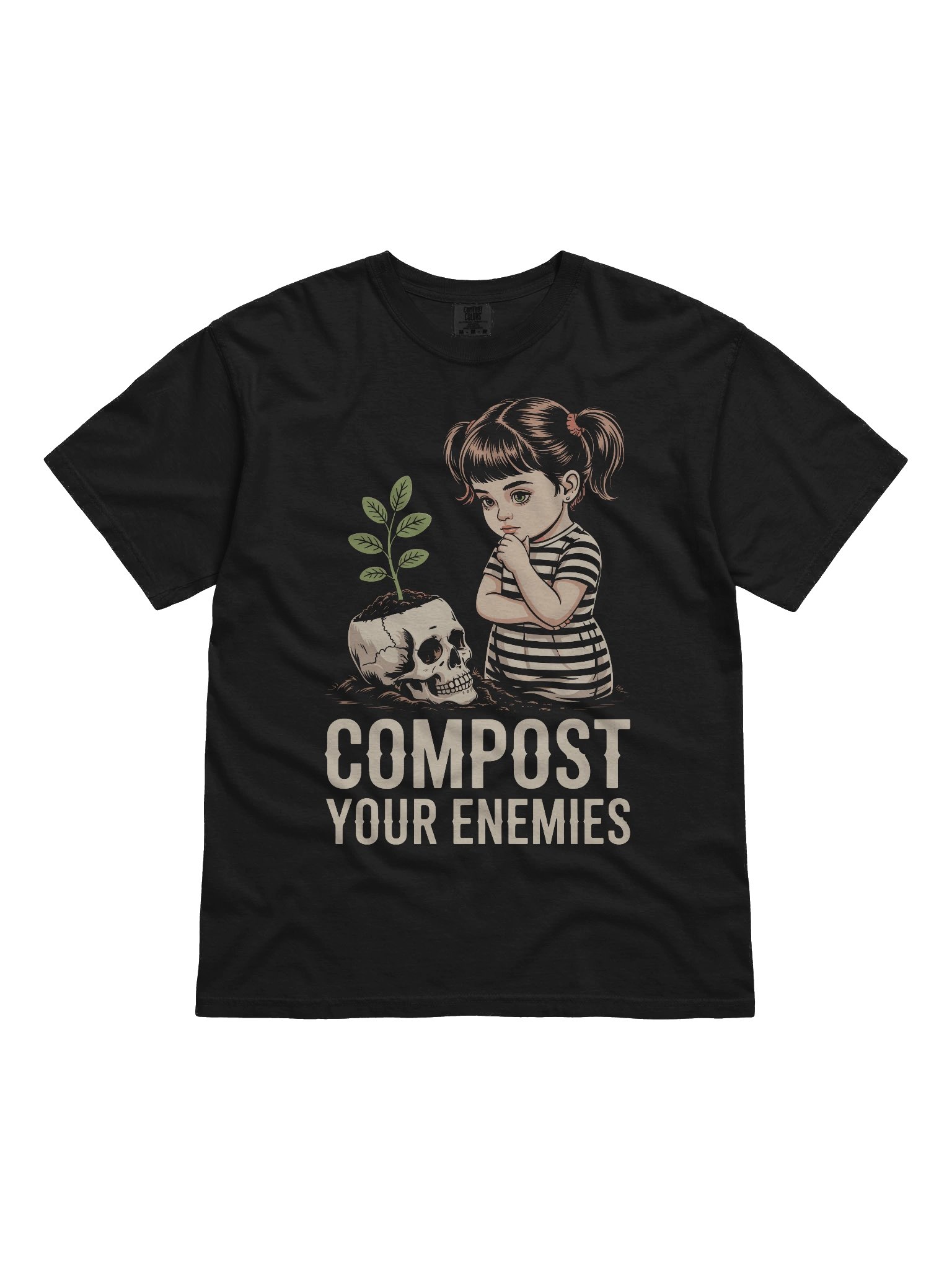 Compost Your Enemies Cartoonish T-Shirt product image (1)