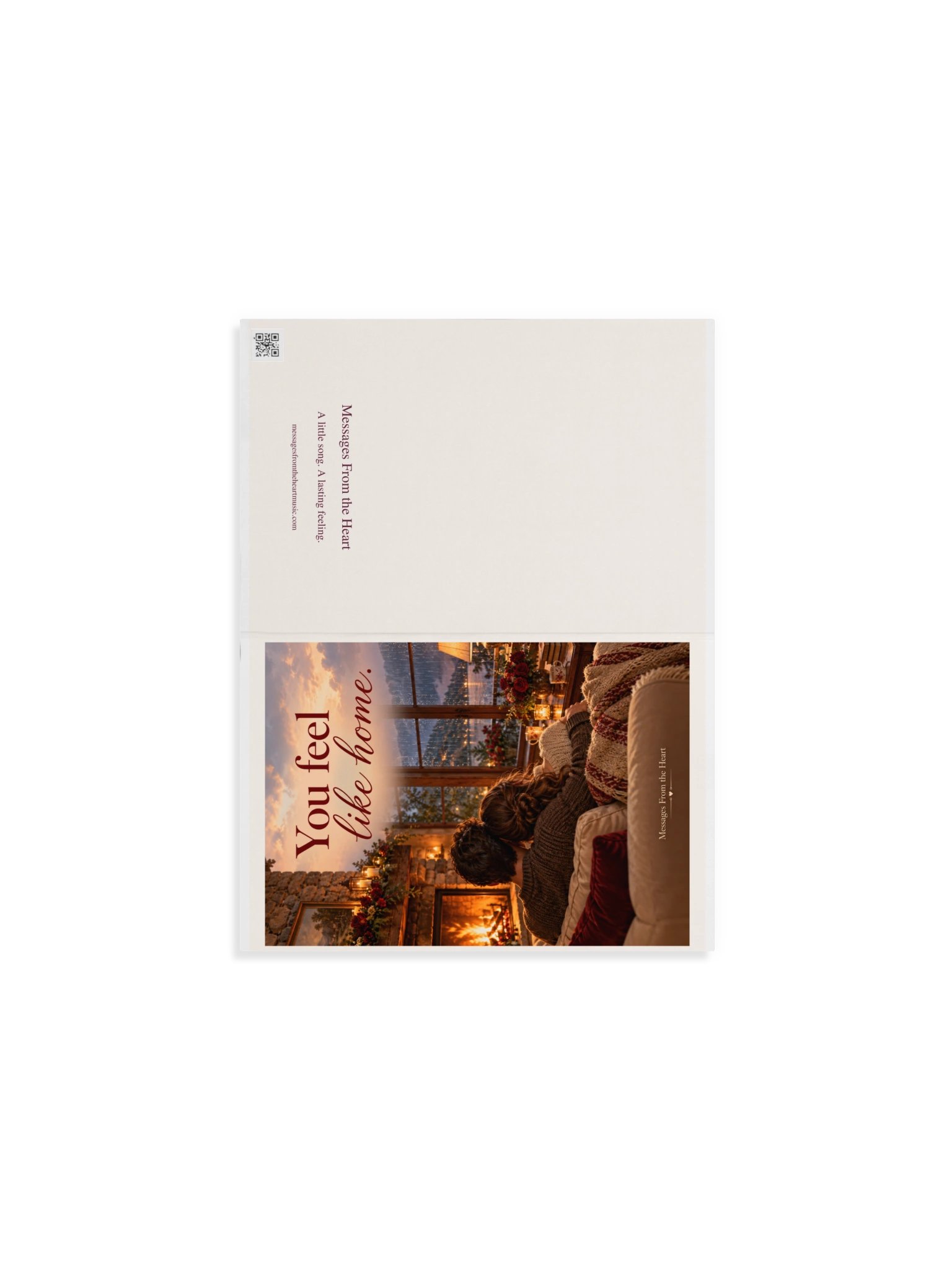 You Feel Like Home — Physical QR Greeting Card product image (7)